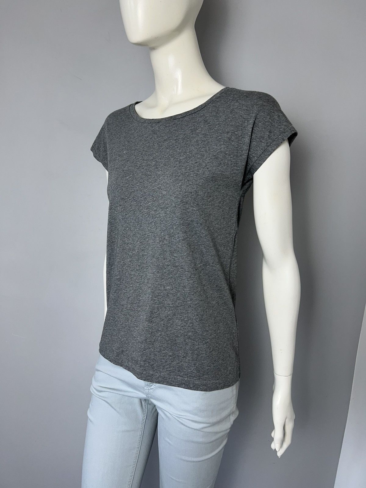 Acne Studios ACNE Studios Women's T-SHIRT Cotton Grey Size S Size S / US 4 / IT 40 - 2 Thumbnail