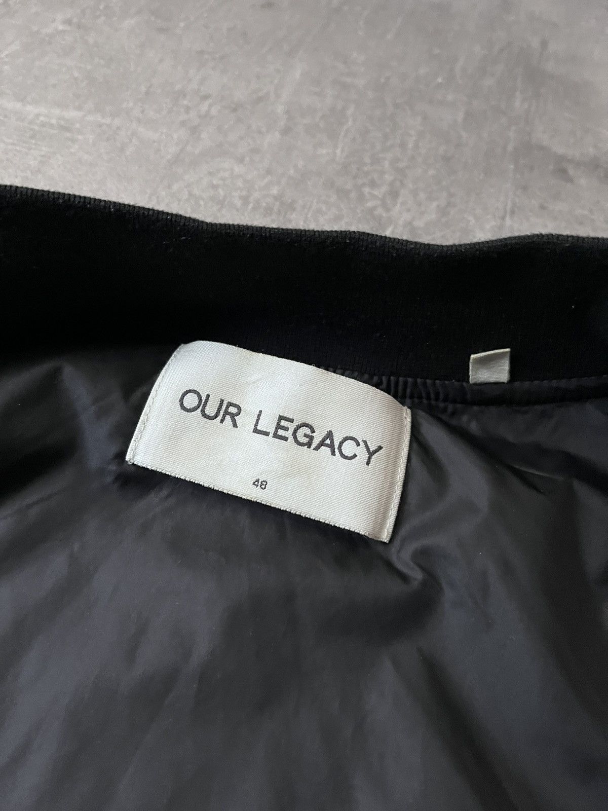 Our Legacy Our Legacy S/S 16 Silky Black nylon jacket big zipper Size US M / EU 48-50 / 2 - 11 Thumbnail