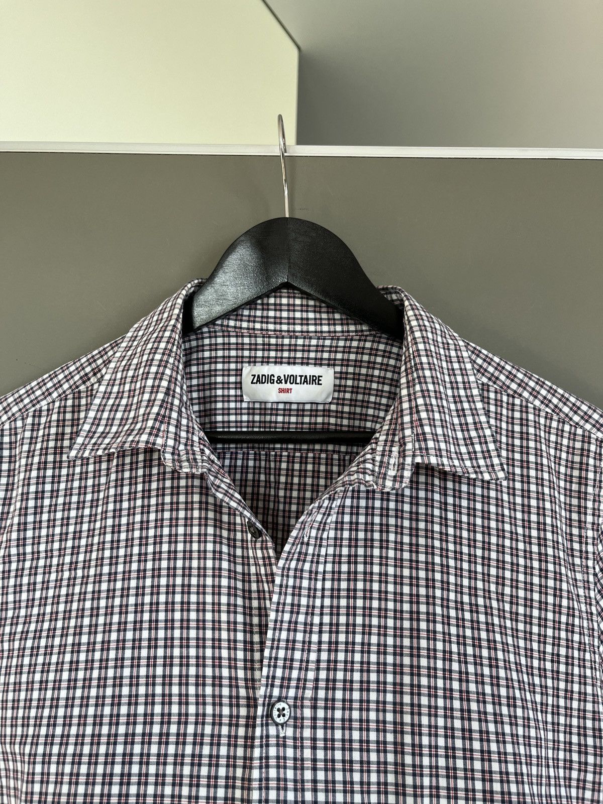 Zadig & Voltaire Zadig & Voltaire Check Plaid Oversized Shirt Size US M / EU 48-50 / 2 - 7 Thumbnail