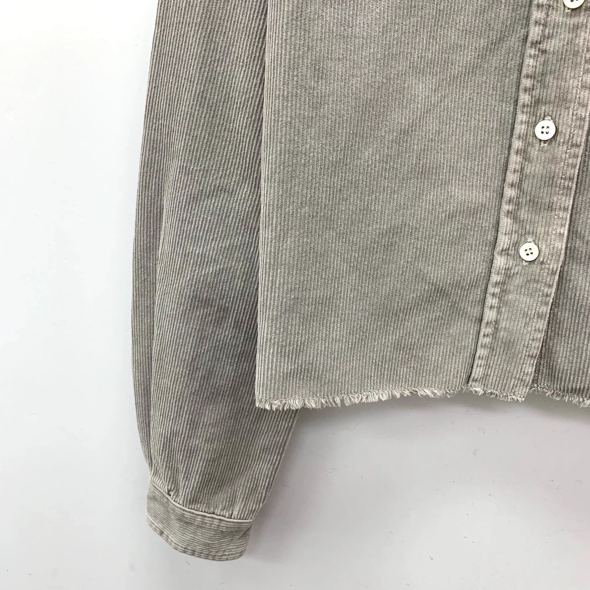 Miu Miu Miu Miu Cotton Collar Single-Breasted Long-Sleeve Shirt Size S / US 4 / IT 40 - 4 Thumbnail