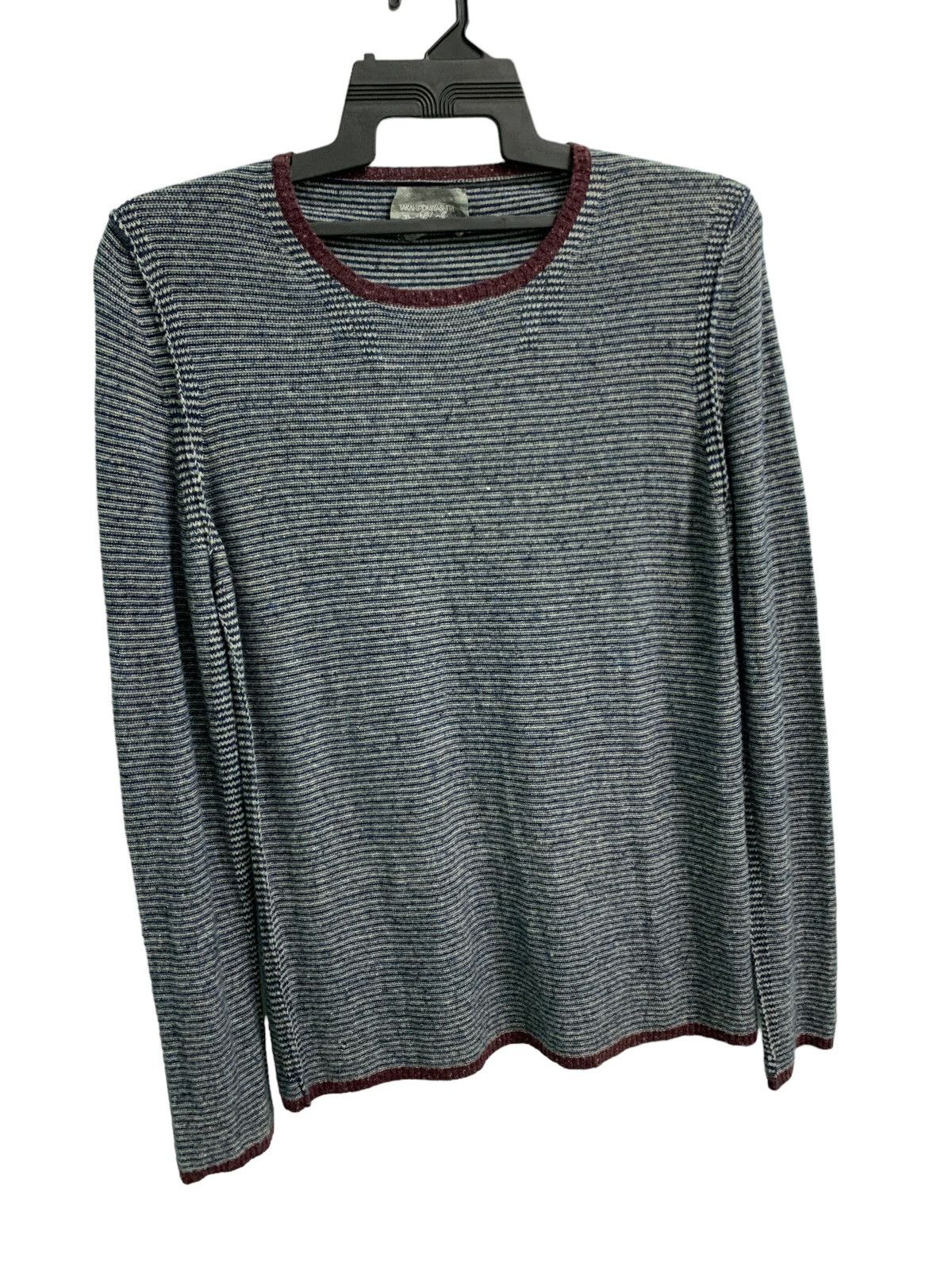 Takahiromiyashita The Soloist. Vintage Takahiromiyashita The Soloist Stripes Knitted Size US S / EU 44-46 / 1 - 3 Thumbnail