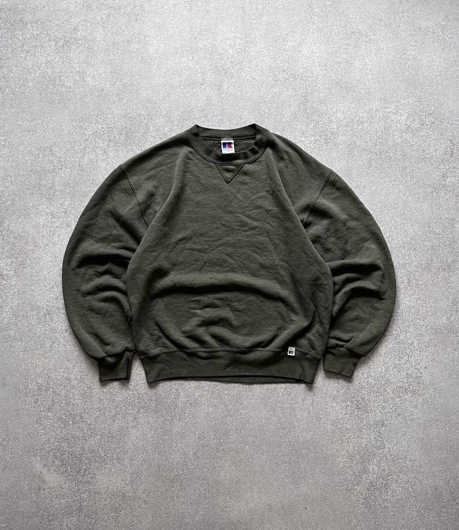 Russell Athletic × Vintage Vintage Russel Athletic Made In USA Boxy Sweatshirt Y2K M Size US M / EU 48-50 / 2 - 1 Thumbnail