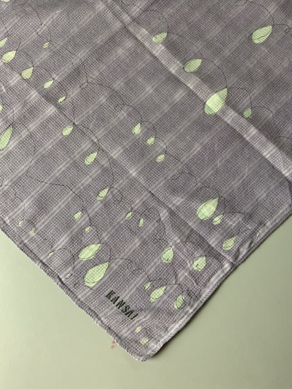 Kansai Yamamoto VintageKansai Flower Japan Bandana Handkerchief Size ONE SIZE - 7 Thumbnail