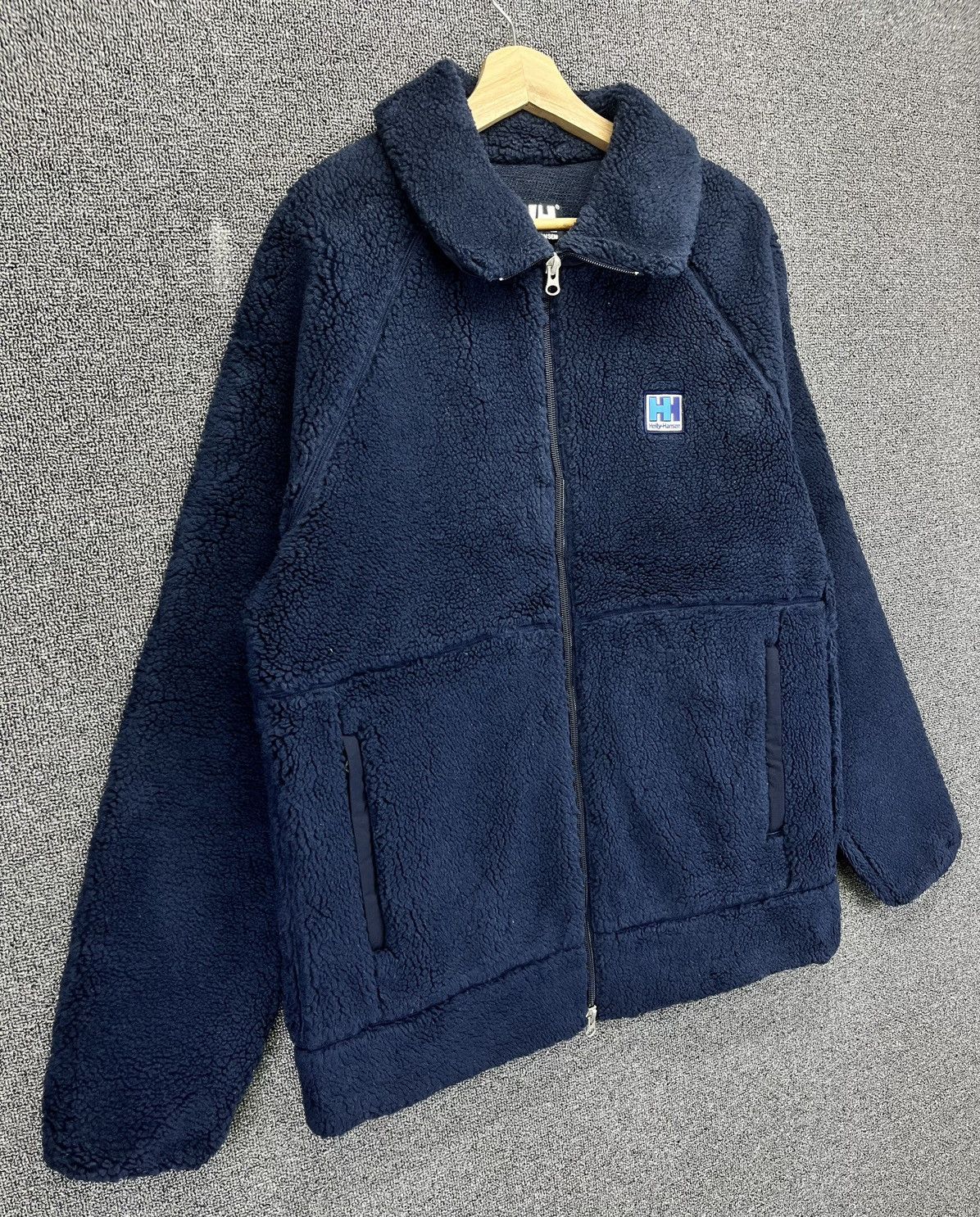 Helly Hansen Vintage Helly Hansen Deep Pile Fleece Jacket Size US XL / EU 56 / 4 - 2 Thumbnail