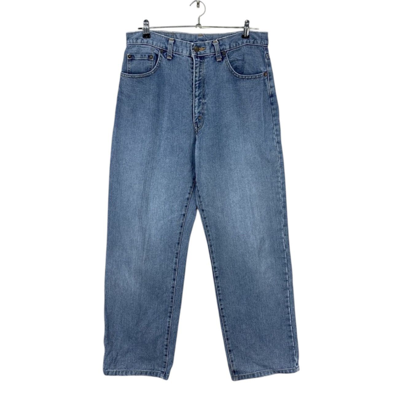 Japanese Brand Vintage Japan GL Heart Big John Baggy Tapered Jeans W31 Size US 31 - 1 Thumbnail