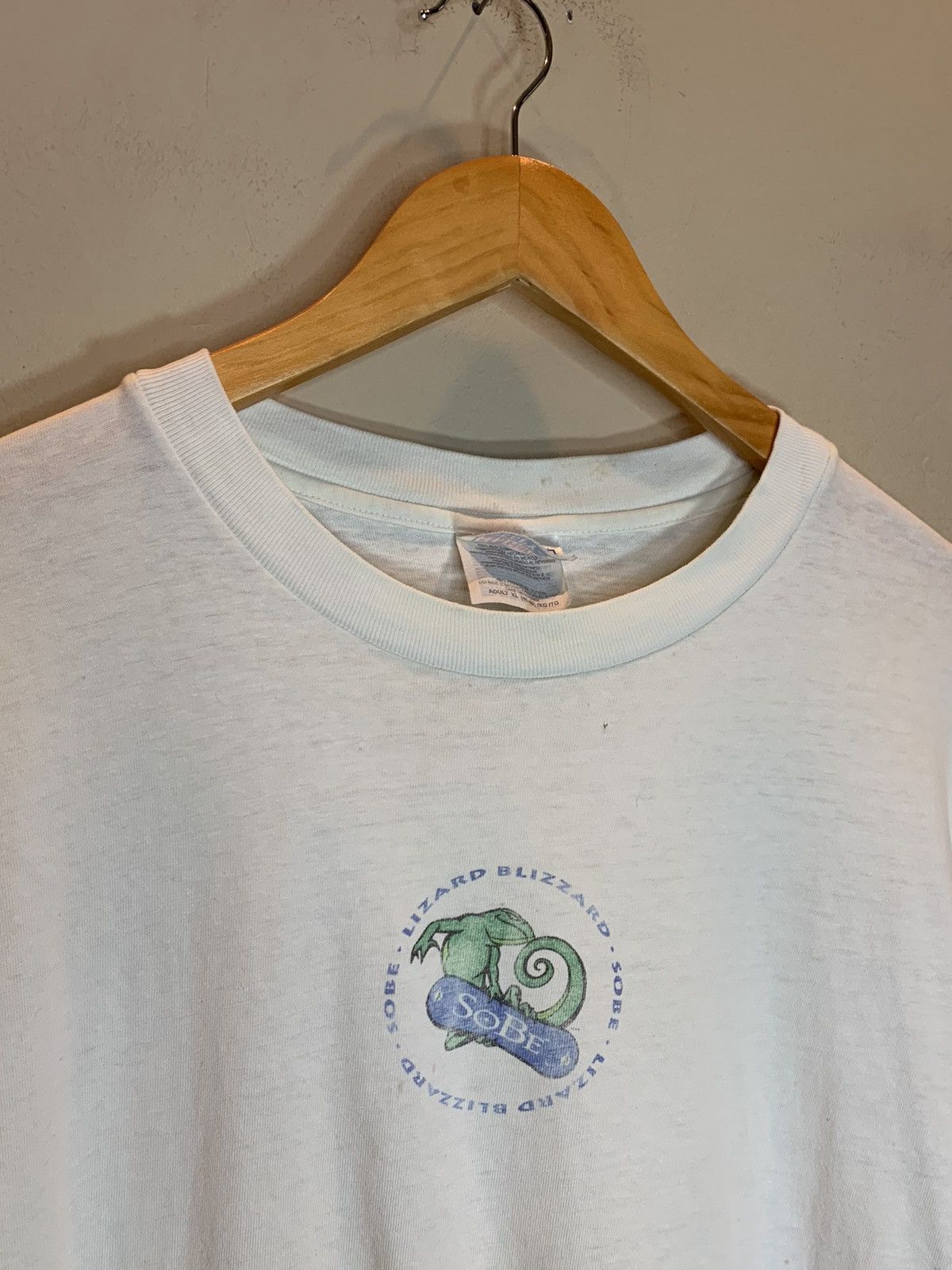 Vintage *RARE* Vintage 90’s SoBe Lizard Blizzard Snowboarding Shirt Size US XL / EU 56 / 4 - 4 Thumbnail