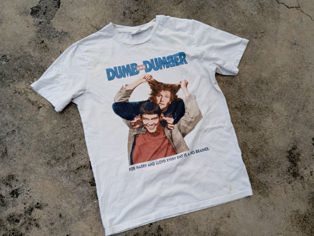 Other Dumb & Dumber 🧠 Tshirt Movie Jim Carey 🍿🎥 Size US M / EU 48-50 / 2 - 2 Thumbnail