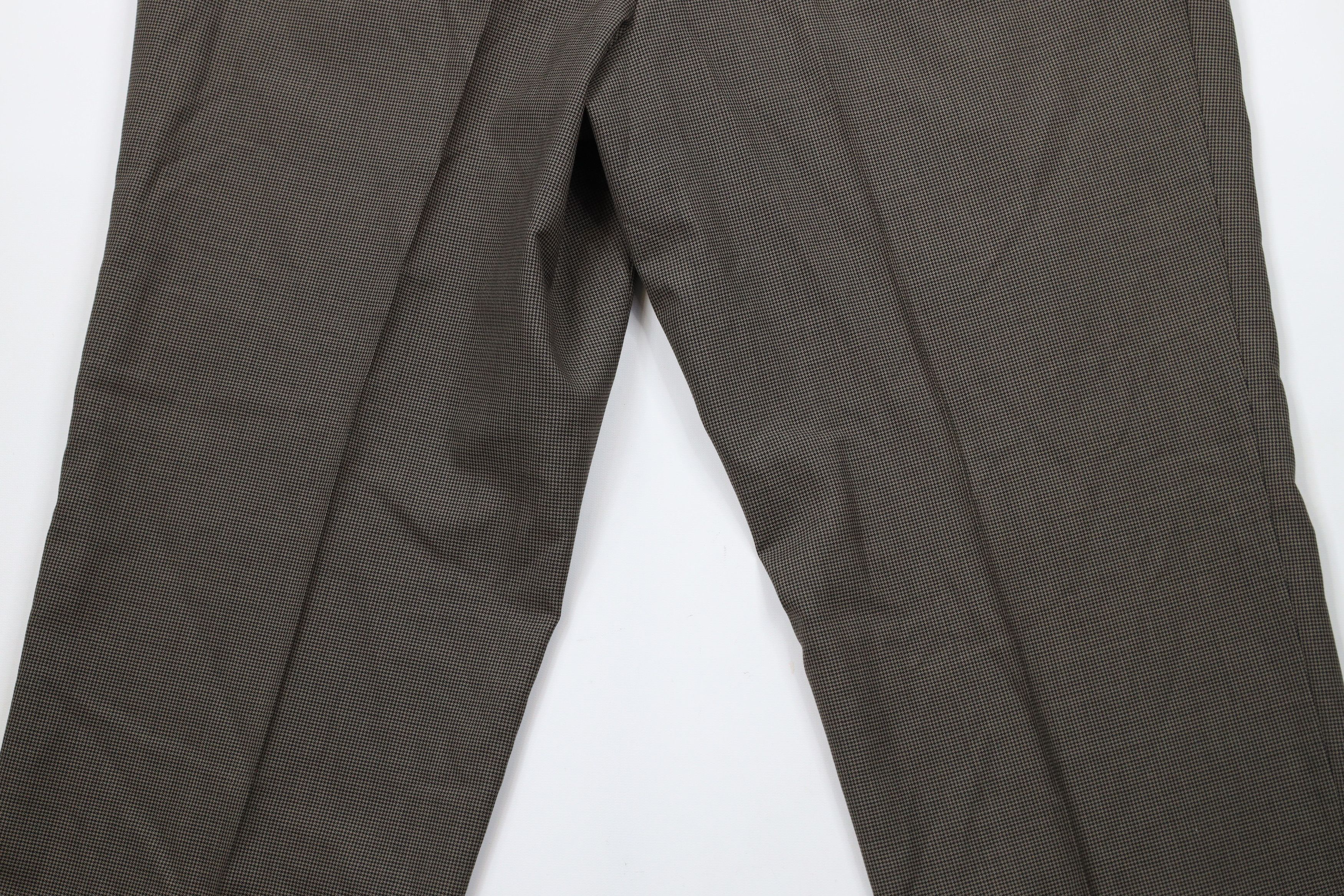 Vintage Vintage 90s Streetwear Houndstooth Wide Leg Chino Pants Size US 38 / EU 54 - 9 Thumbnail
