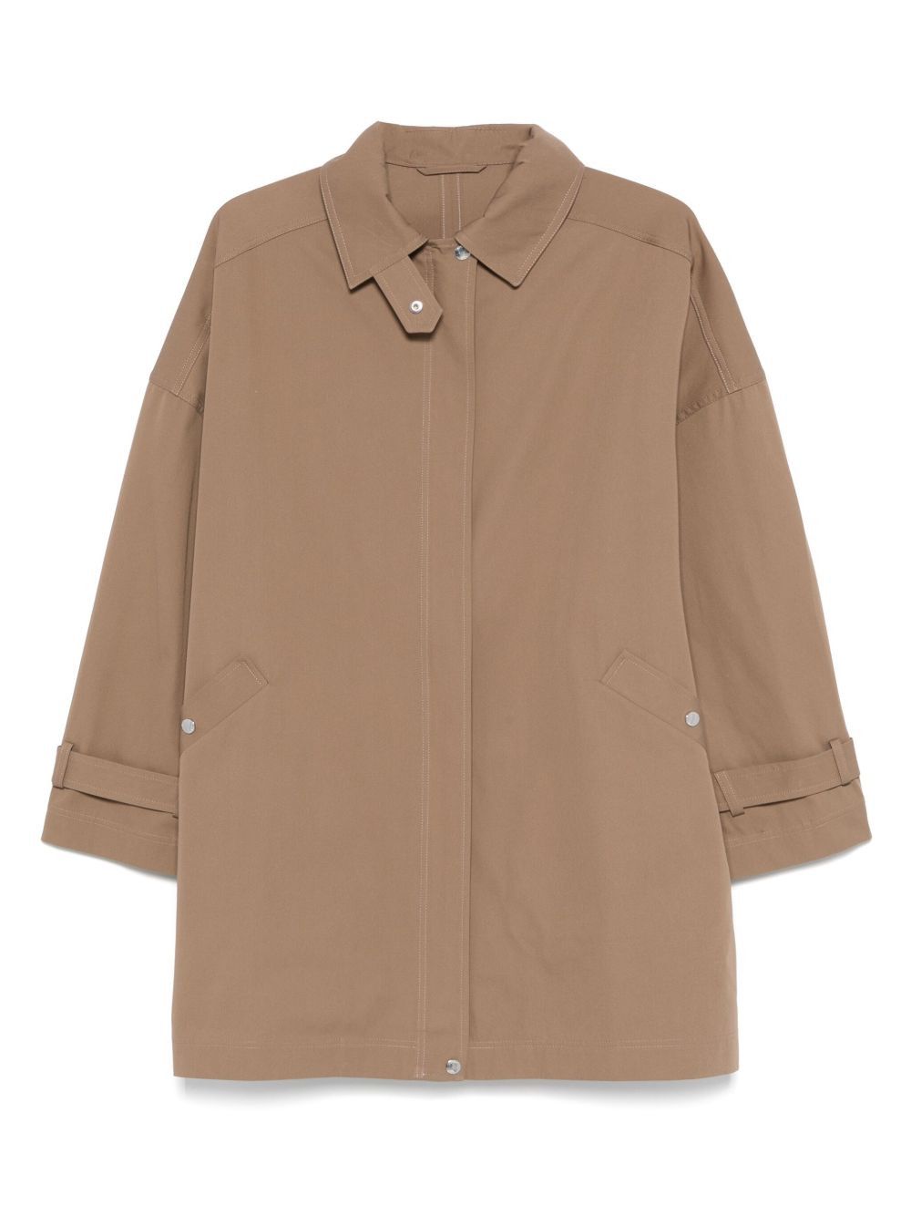 Toteme ORGANIC COTTON OVERSIZED TRENCH COAT Size XS / US 0-2 / IT 36-38 - 1 Thumbnail