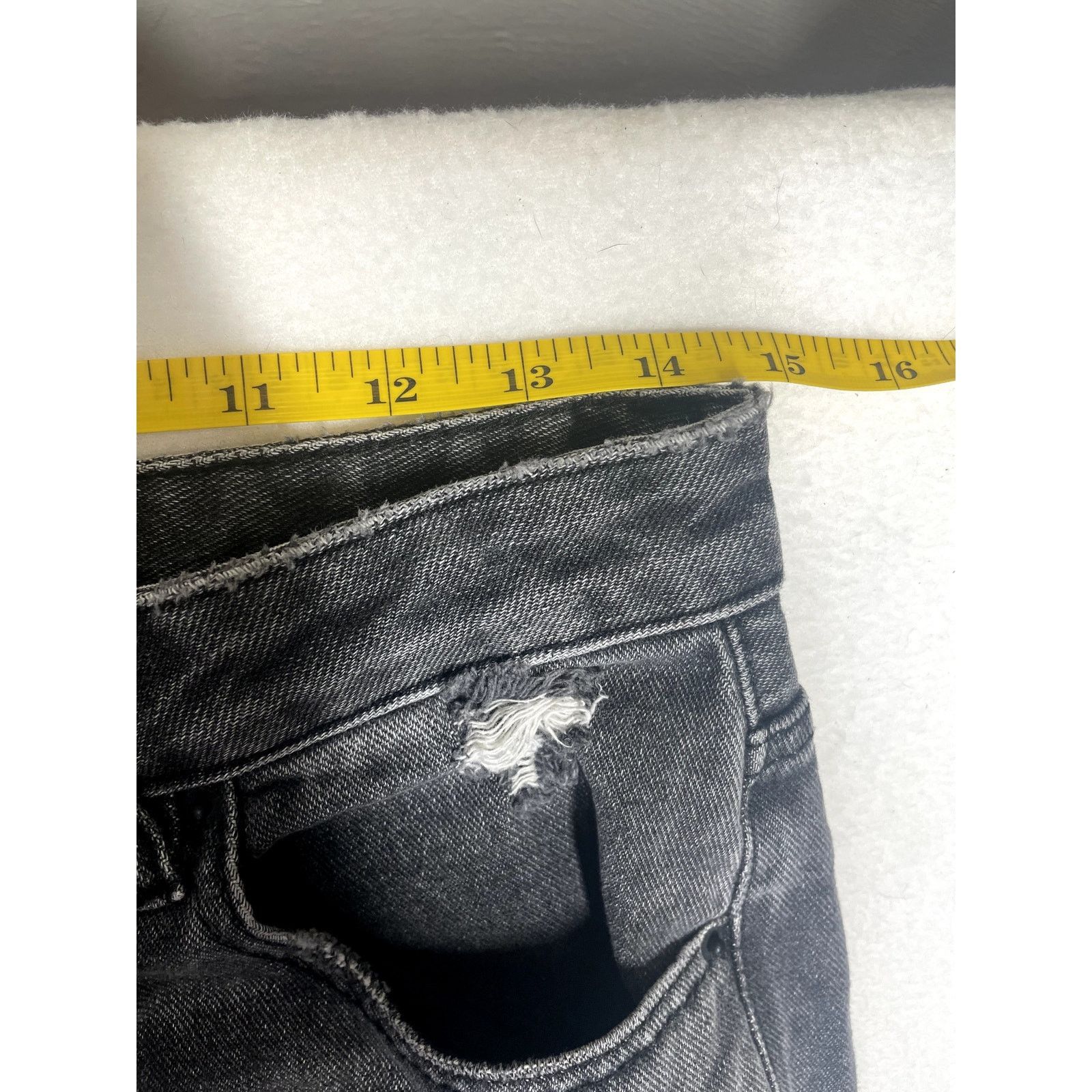 Pacsun Pacsun Women’s Size 29 Black Distressed Jeans | Relaxed Fit Size 29" - 4 Thumbnail