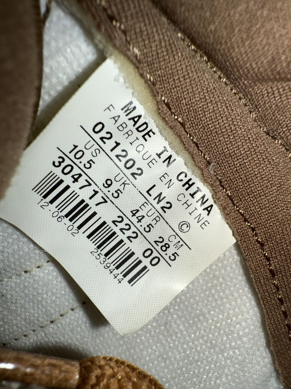 Nike × Vintage 2003 Nike Dunk High Hay Maple Taupe Size US 10.5 / EU 43-44 - 11 Thumbnail