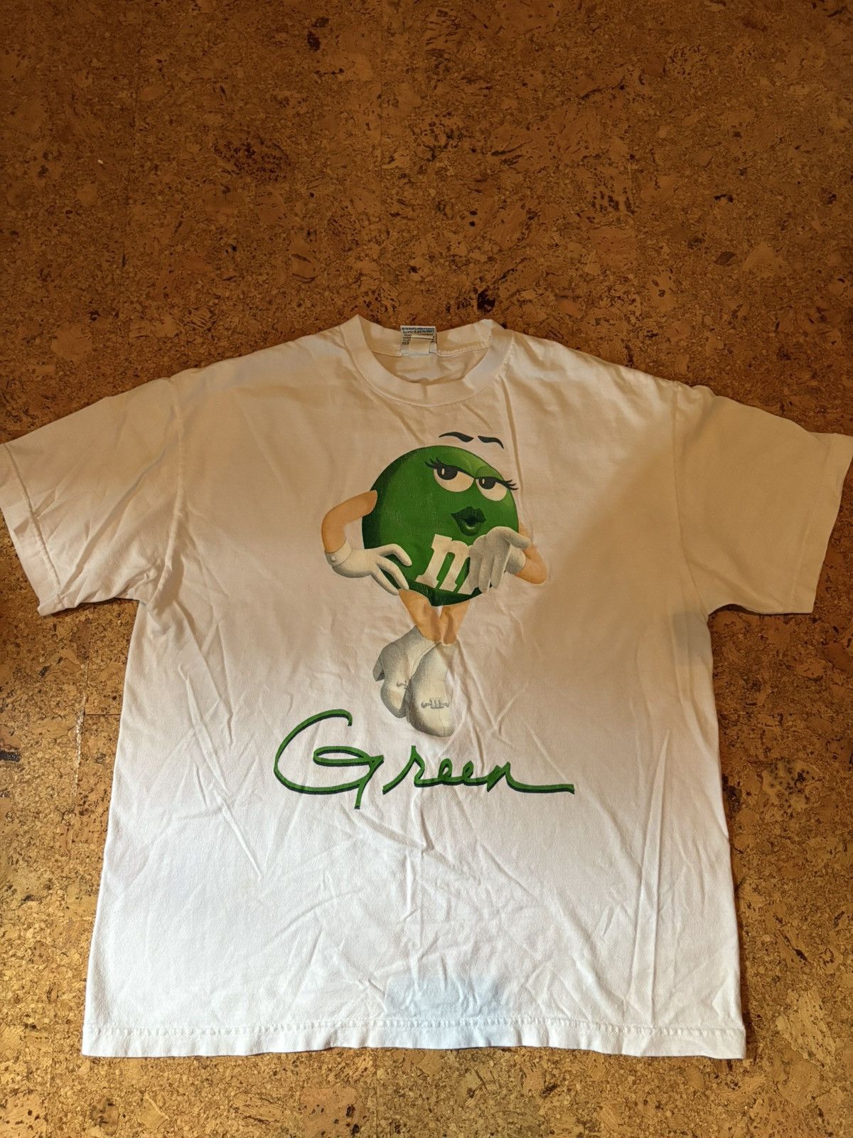 Vintage Vintage Green M&M Tee Size US XL / EU 56 / 4 - 1 Thumbnail