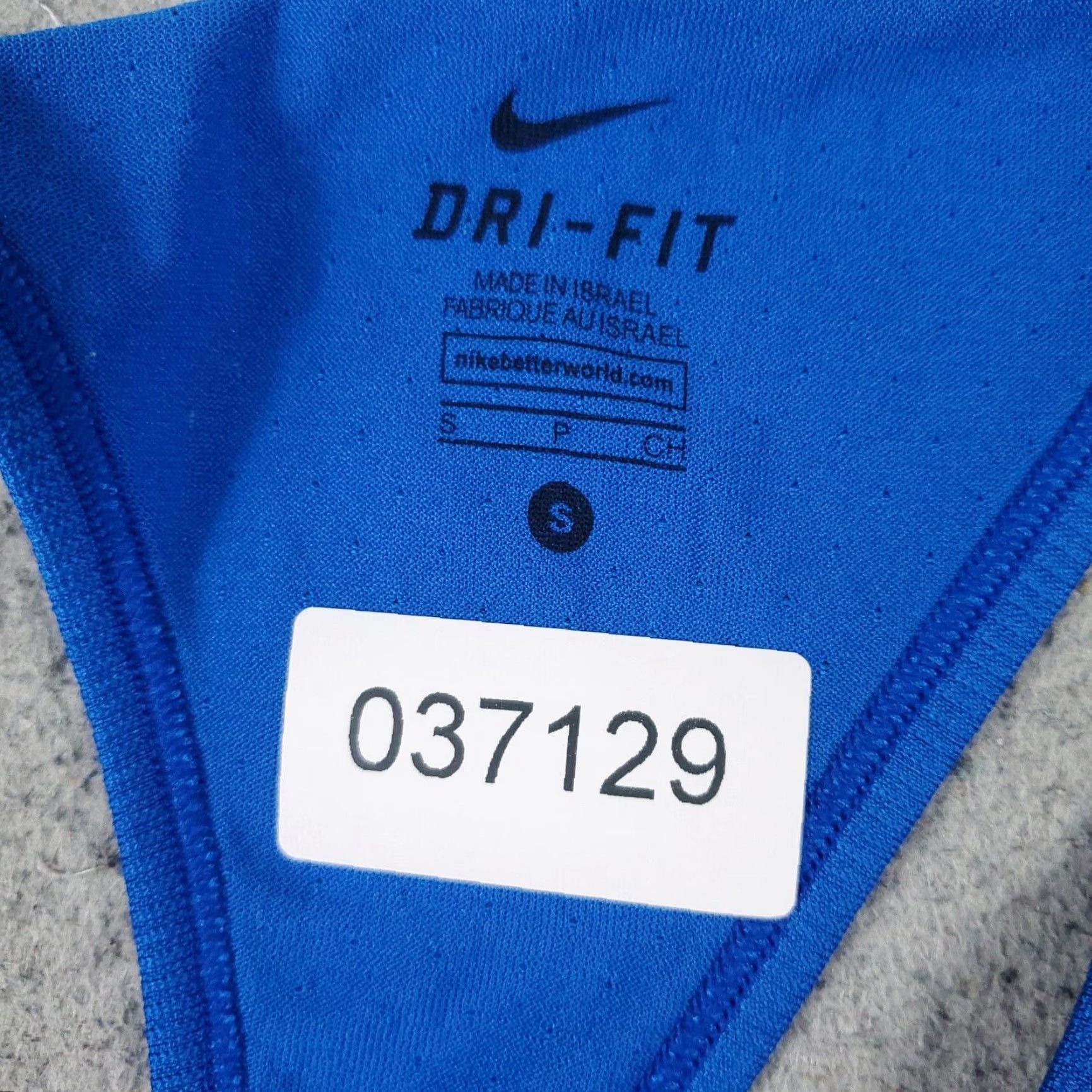 Nike Nike Tank Top Womens Small Blue Swoosh Active Running Training Size S / US 4 / IT 40 - 6 Thumbnail