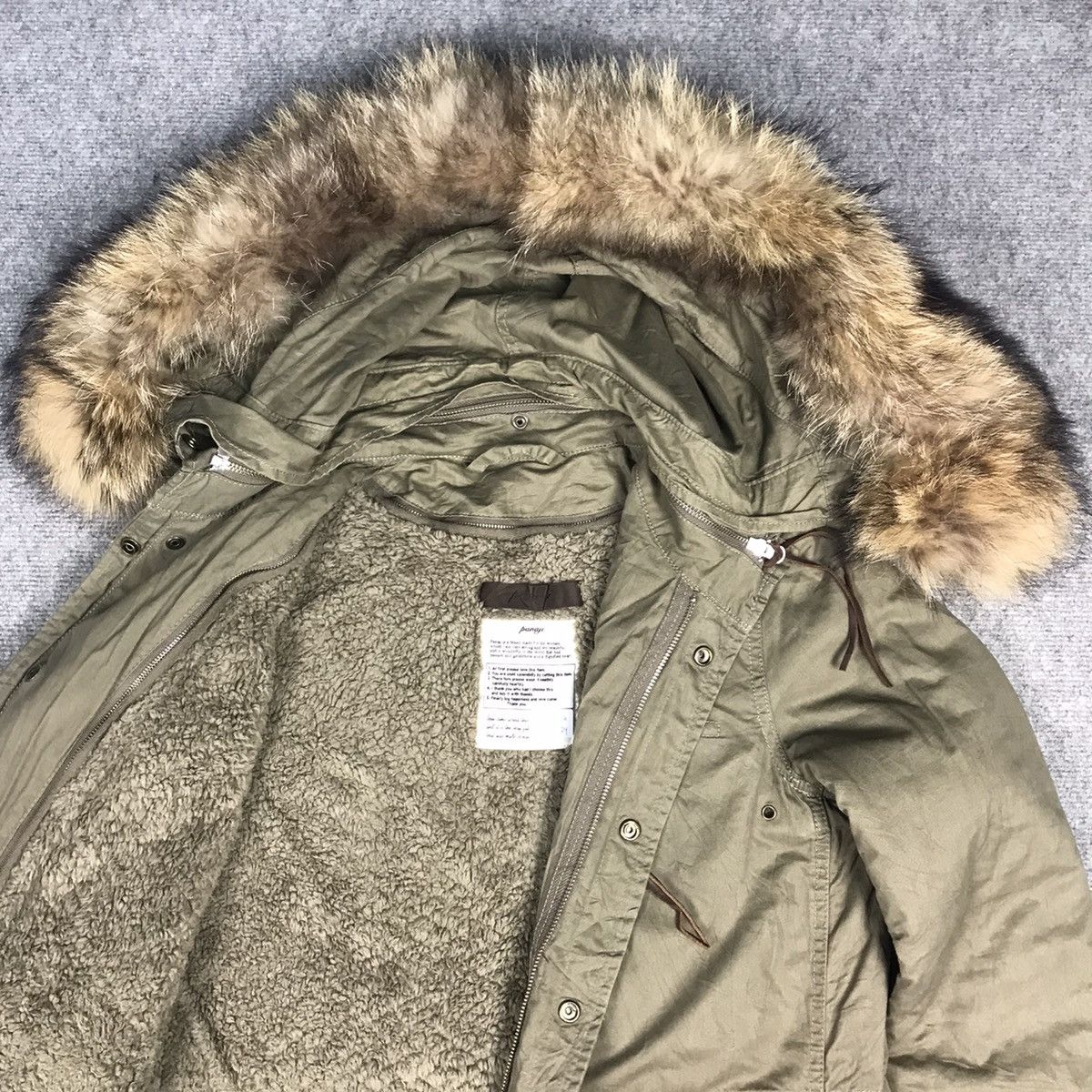 If Six Was Nine × Japanese Brand × Le Grande Bleu (L.G.B.) Rare💀Japan Panaji parkas jacket fur hoodies jacket Size US S / EU 44-46 / 1 - 8 Thumbnail