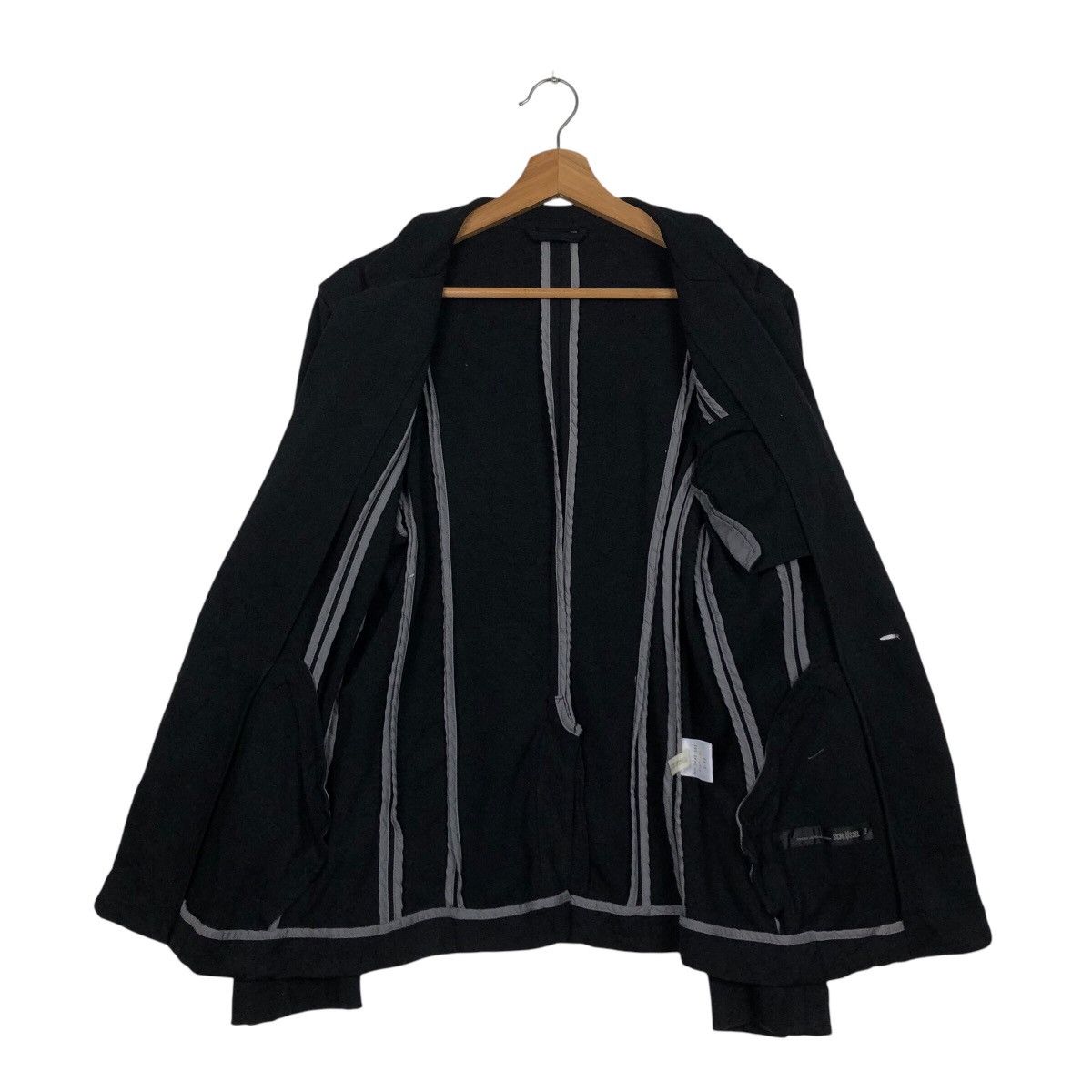 Japanese Brand 📌Vintage Cropped Biker Jacket Button Schlussel Issey Miyake Size US M / EU 48-50 / 2 - 14 Thumbnail