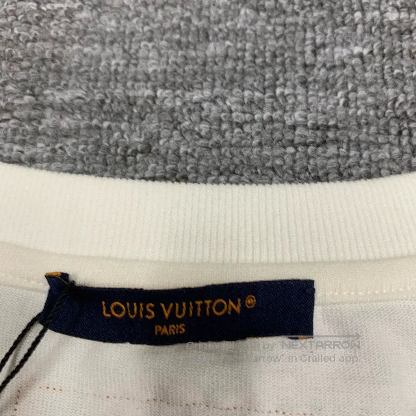 Louis Vuitton LV White Short Sleeve T. Size US M / EU 48-50 / 2 - 6 Thumbnail