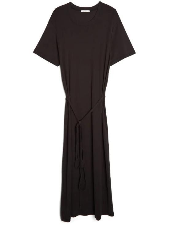 ワンピース LEMAIRE Woman Dress Black DR1045LJ1016 BK998 Lemaire LEMAIRE Women Dresses DR1045LJ1016 SQUID INK BK998