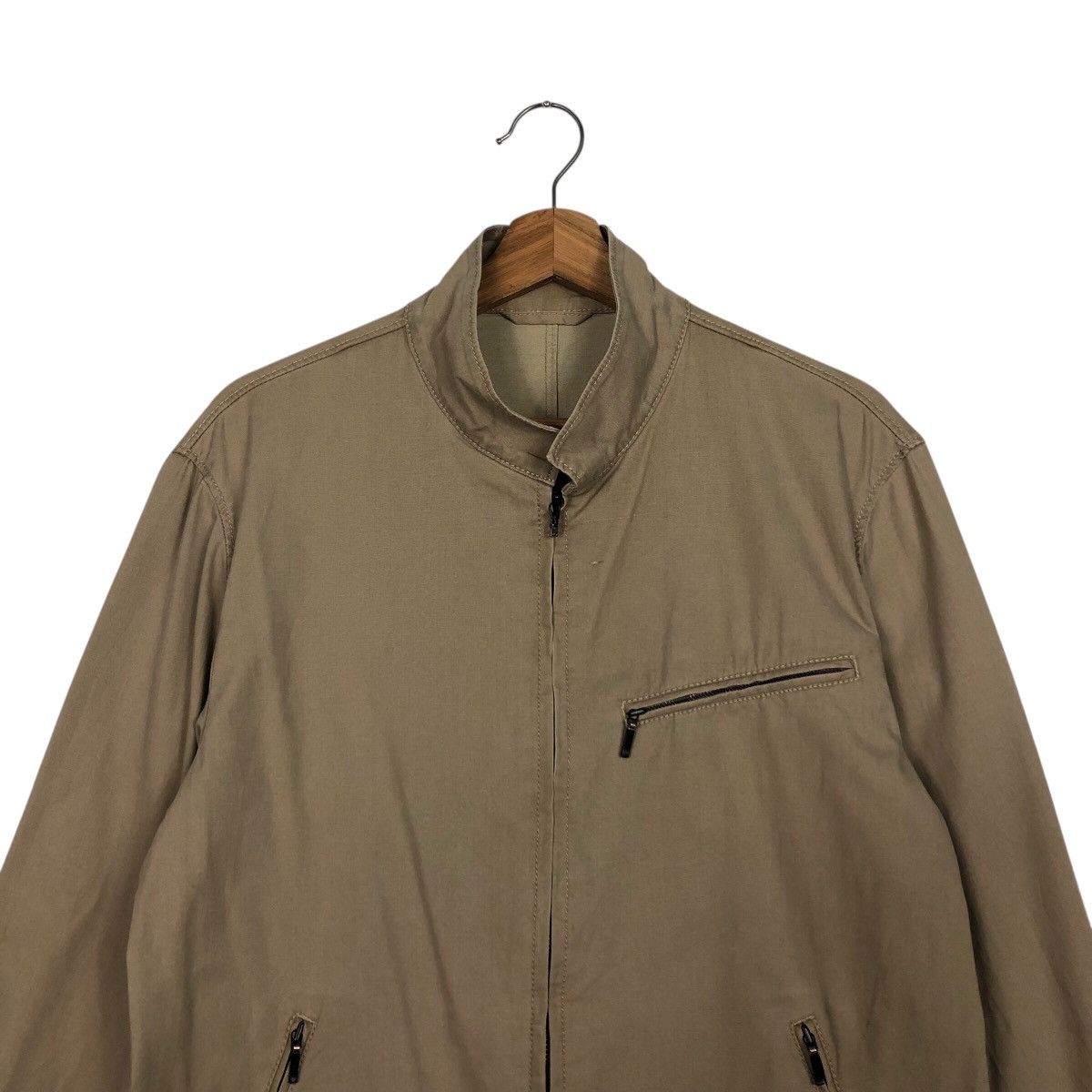 Issey Miyake 📌Vintage Bomber Jacket Duck Canvas Intermezzo Japan Size US M / EU 48-50 / 2 - 4 Thumbnail