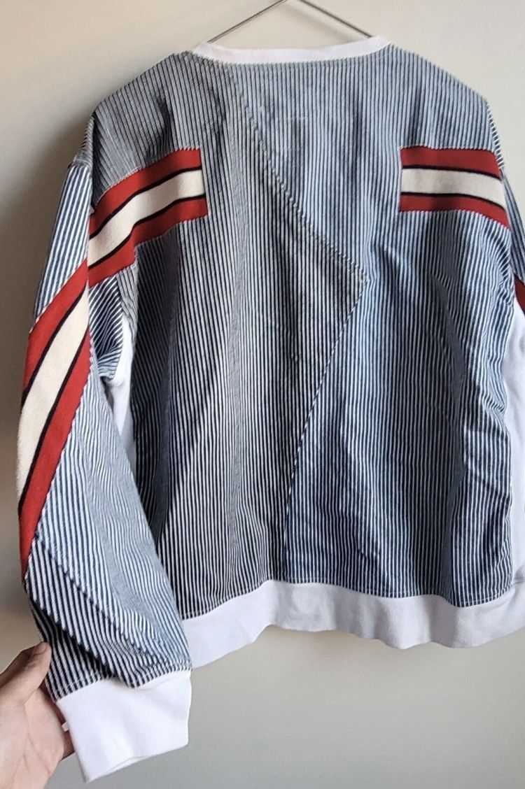 Facetasm FACETASM Hickory Stripe Ribbing Pullover Size 00 Size US M / EU 48-50 / 2 - 2 Thumbnail