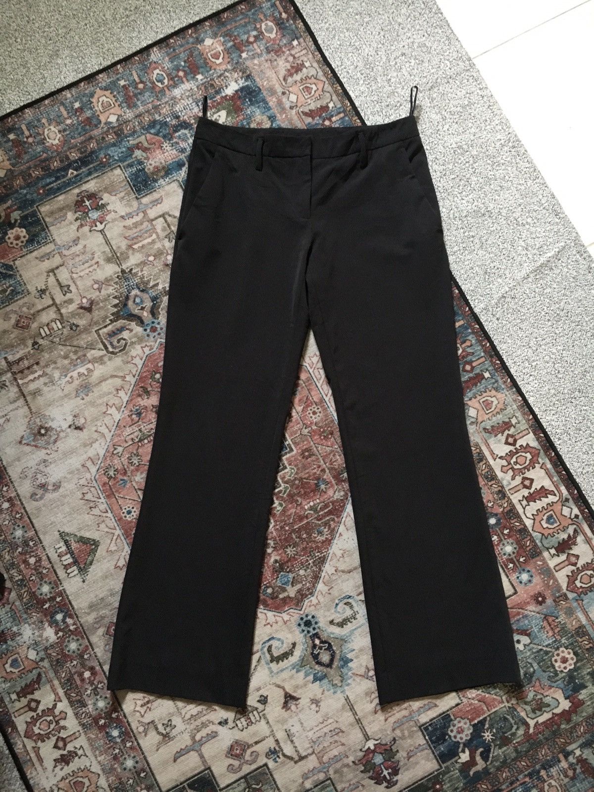 Prada Prada Black Trouser Size 28" / US 6 / IT 42 - 1 Thumbnail