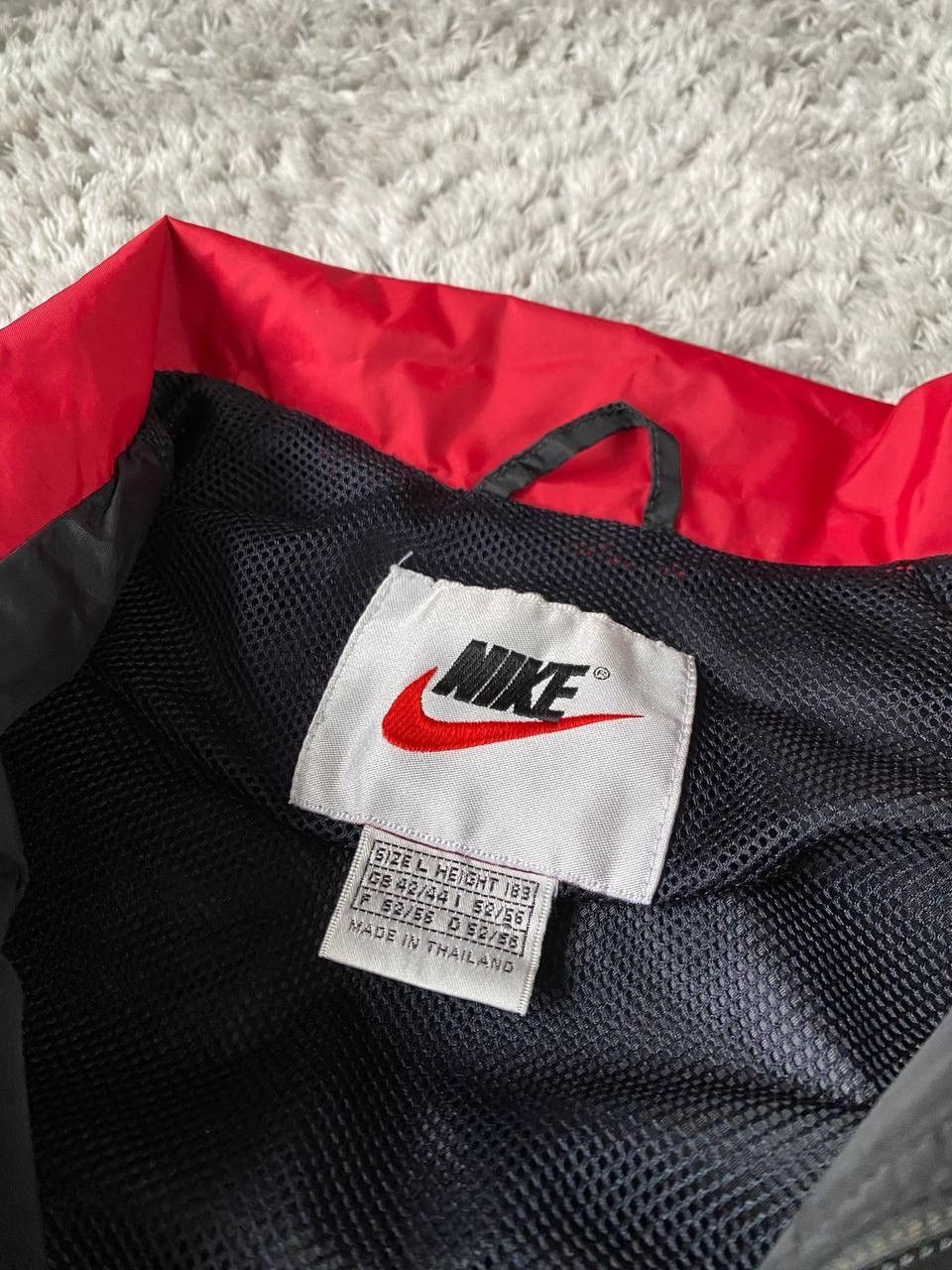 Nike × Vintage 90s Nike Vintage Light Jacket Streetwear Big Logo Swoosh Y2k Size US L / EU 52-54 / 3 - 10 Thumbnail