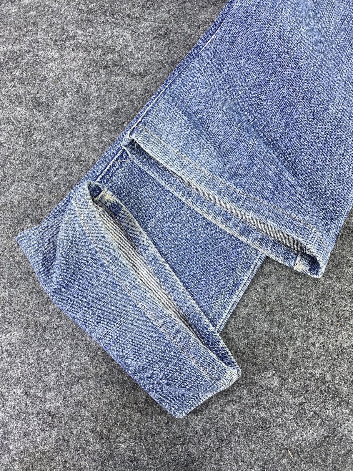 Levi's Vintage Levis Perfect Body Flare Blue Wash Jeans - J1024 Size 25" / US 0 / IT 36 - 14 Thumbnail