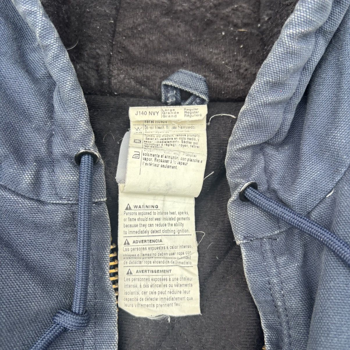 Carhartt Vintage Carhartt Active Jacket J140 NVY Size US L / EU 52-54 / 3 - 8 Thumbnail