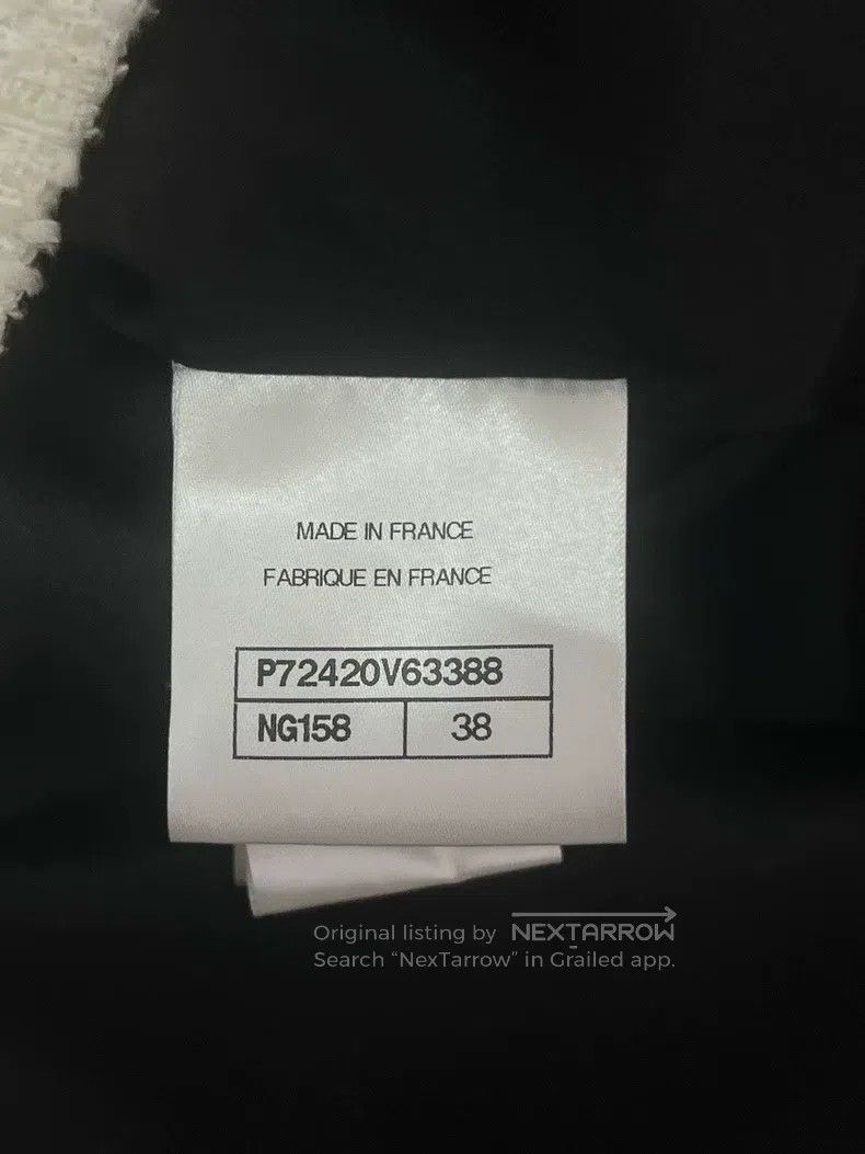 Chanel Chanel Pocket woven silk lapel jacket Size XS / US 0-2 / IT 36-38 - 4 Thumbnail