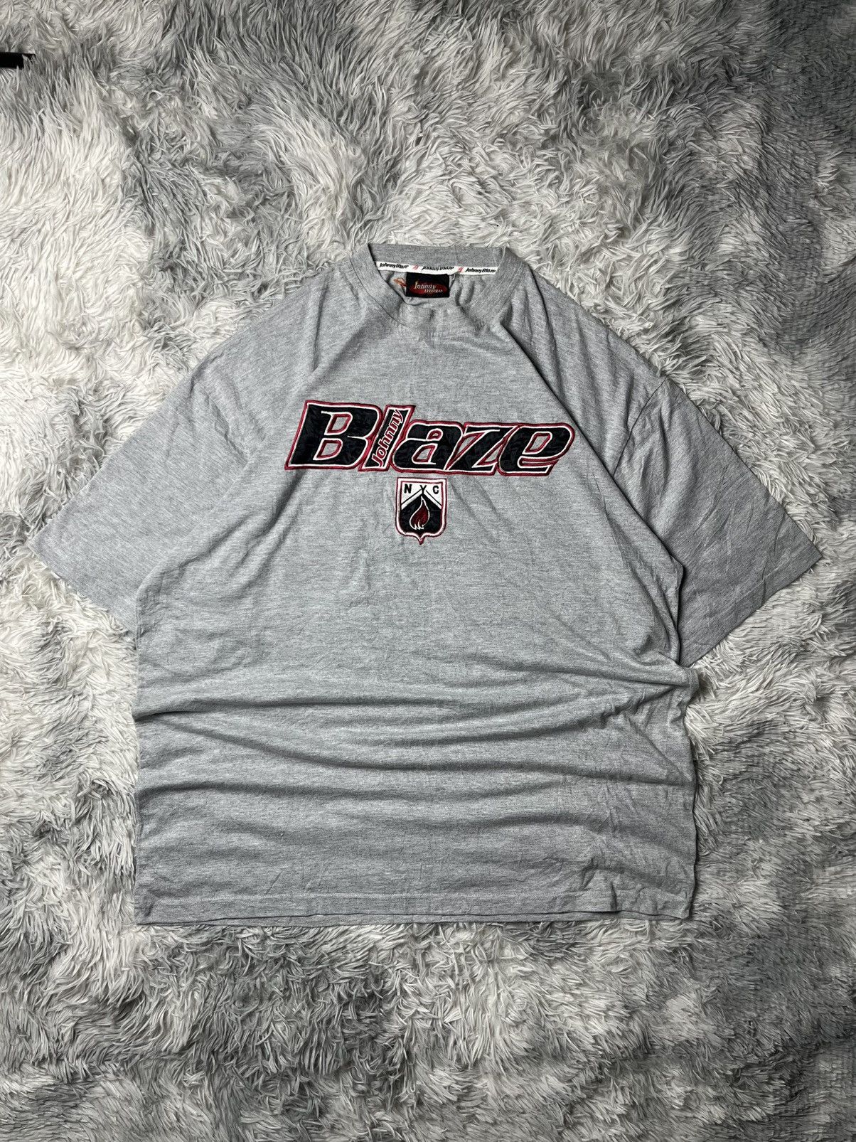 Other Vintage JOHNNY BLAZE T-Shirt Size US XXL / EU 58 / 5 - 2 Thumbnail