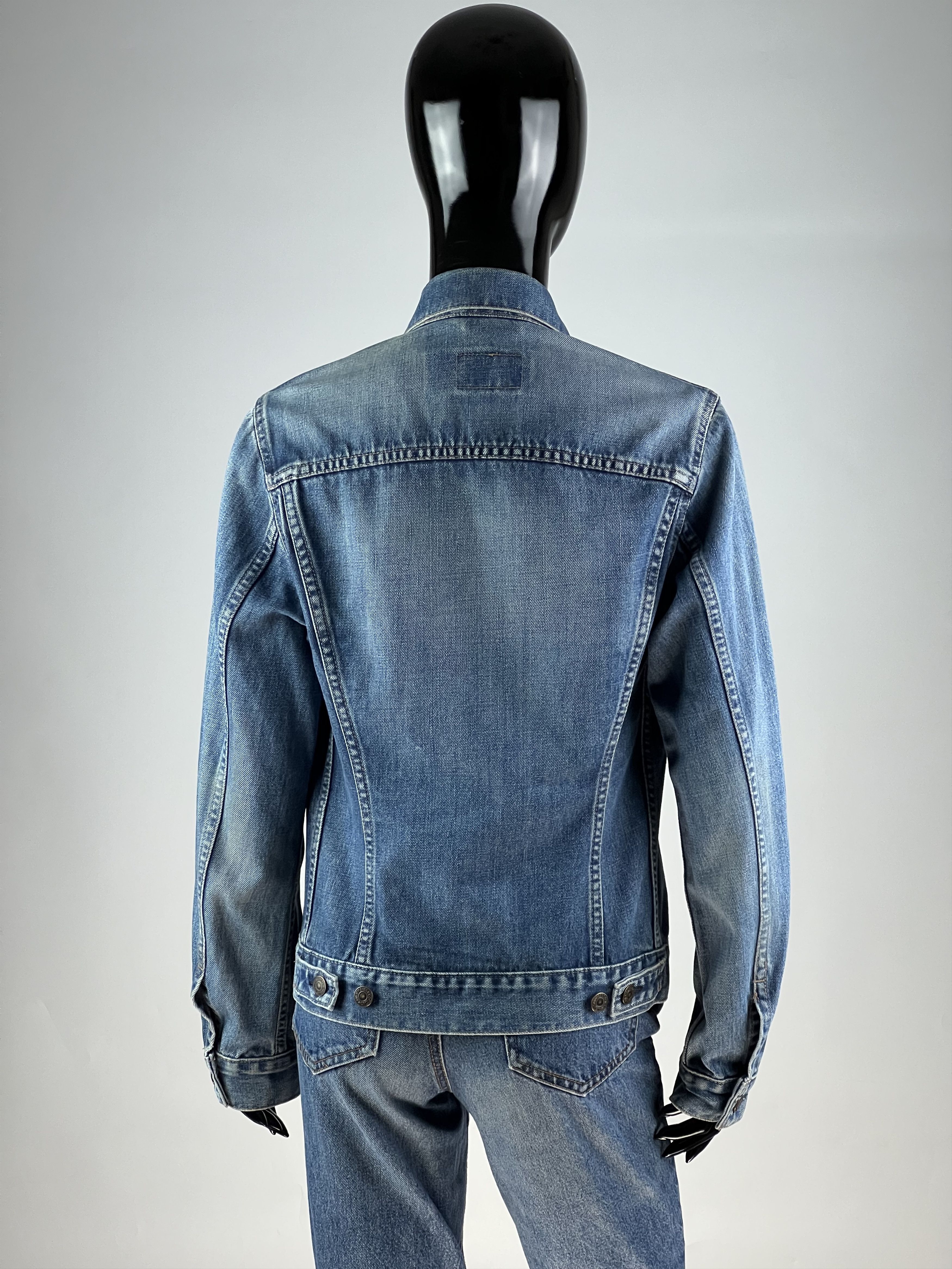 Levi's Levis Women's Blue Denim Jacket Size S Size S / US 4 / IT 40 - 3 Thumbnail