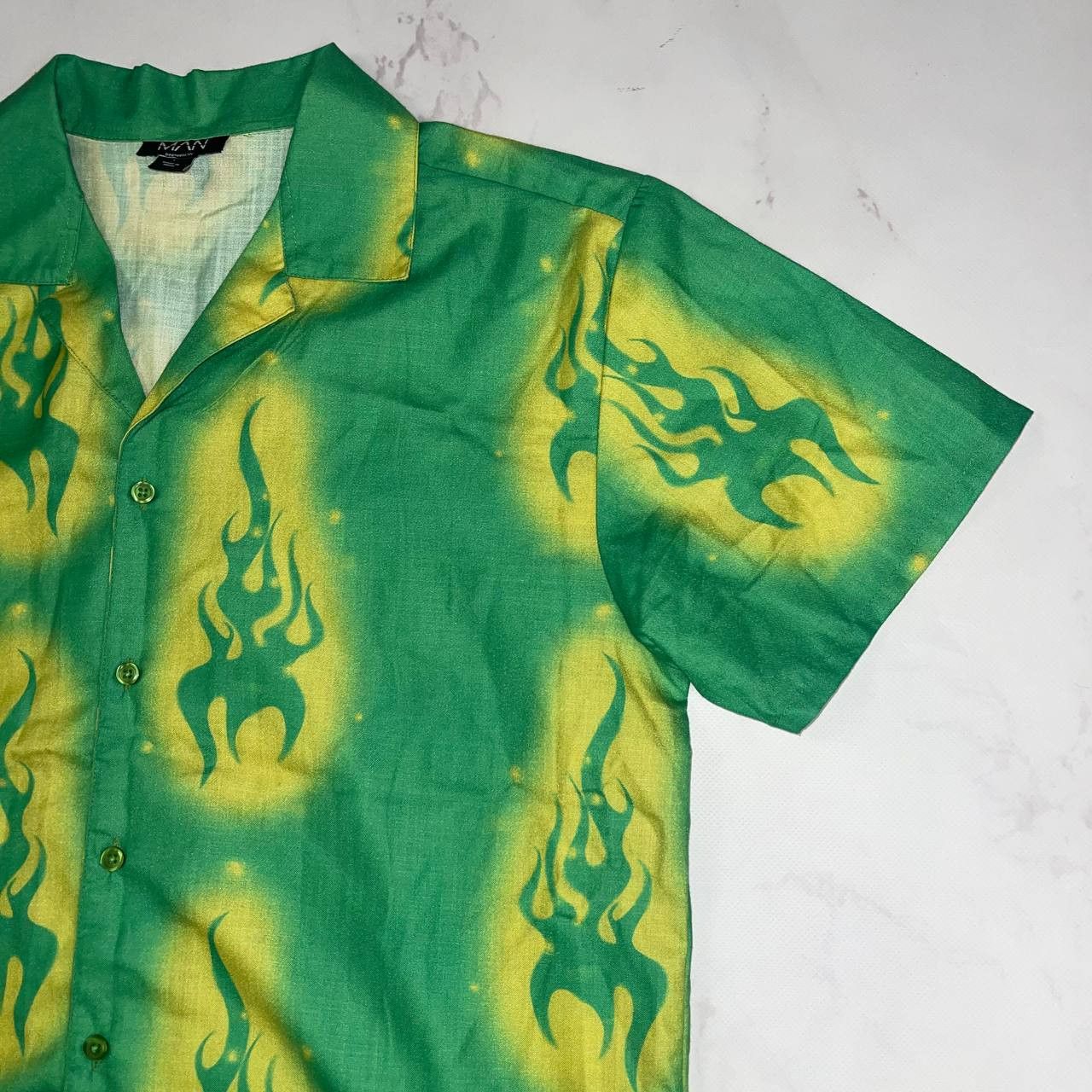 Vintage Vintage Shirt tribal fire Man Crazy Shirt L Size Size US L / EU 52-54 / 3 - 4 Thumbnail