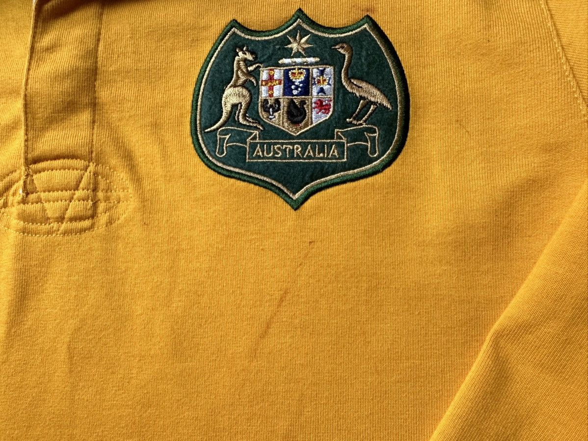 Vintage Vintage Australia rugby jersey size XXL yellow logo Size US XXL / EU 58 / 5 - 5 Thumbnail
