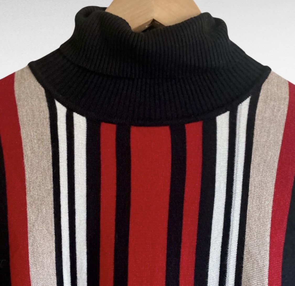 Other JOSEPH A TURTLENECK STRIPED LONG SLEEVE SWEATER PONCHO Size M / US 6-8 / IT 42-44 - 3 Thumbnail