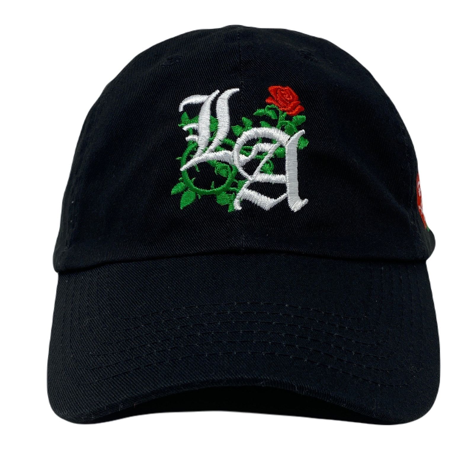 Other Los Angeles Laugh Now RED Cry Later GREEN Masks Dad Hat Size ONE SIZE - 5 Thumbnail