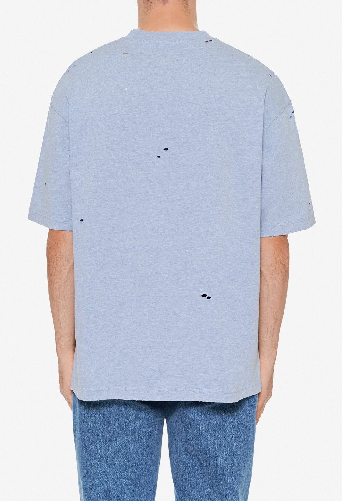 Acne Studios Last Size Acne Studios Exford Button Logo Cotton T-Shirt Size US L / EU 52-54 / 3 - 2 Thumbnail
