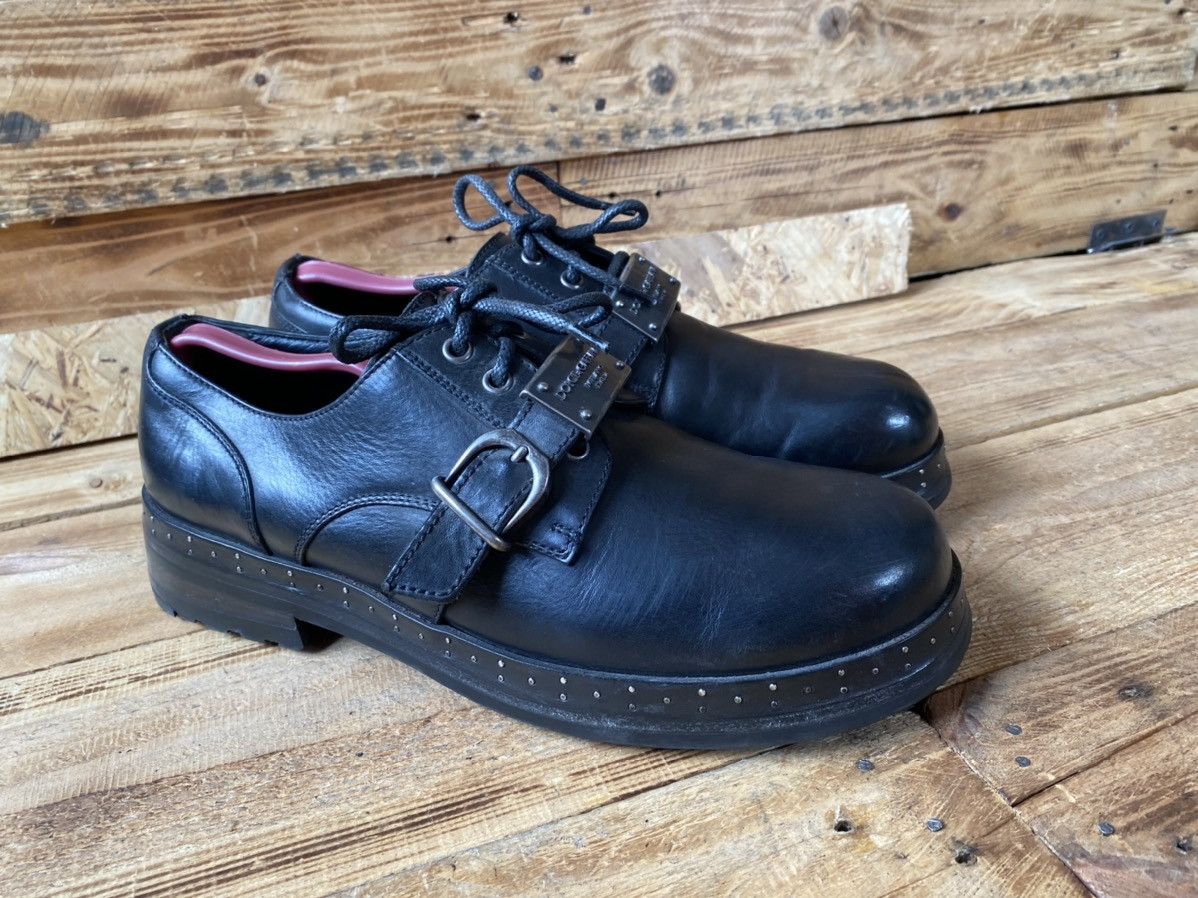 Dolce & Gabbana Dolce and gabbana derby studded black leather shoes sz Uk8 Size US 9 / EU 42 - 6 Thumbnail