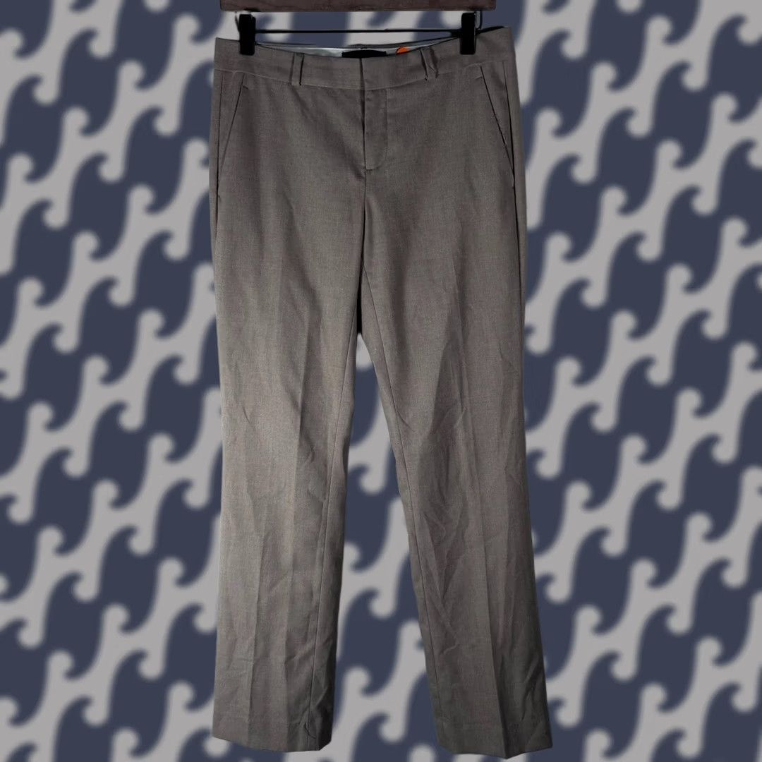 Banana Republic Banana Republic Logan Trousers Womens 2 Brown Straight Leg Dress Pants Business Size 26" / US 2 / IT 38 - 1 Thumbnail