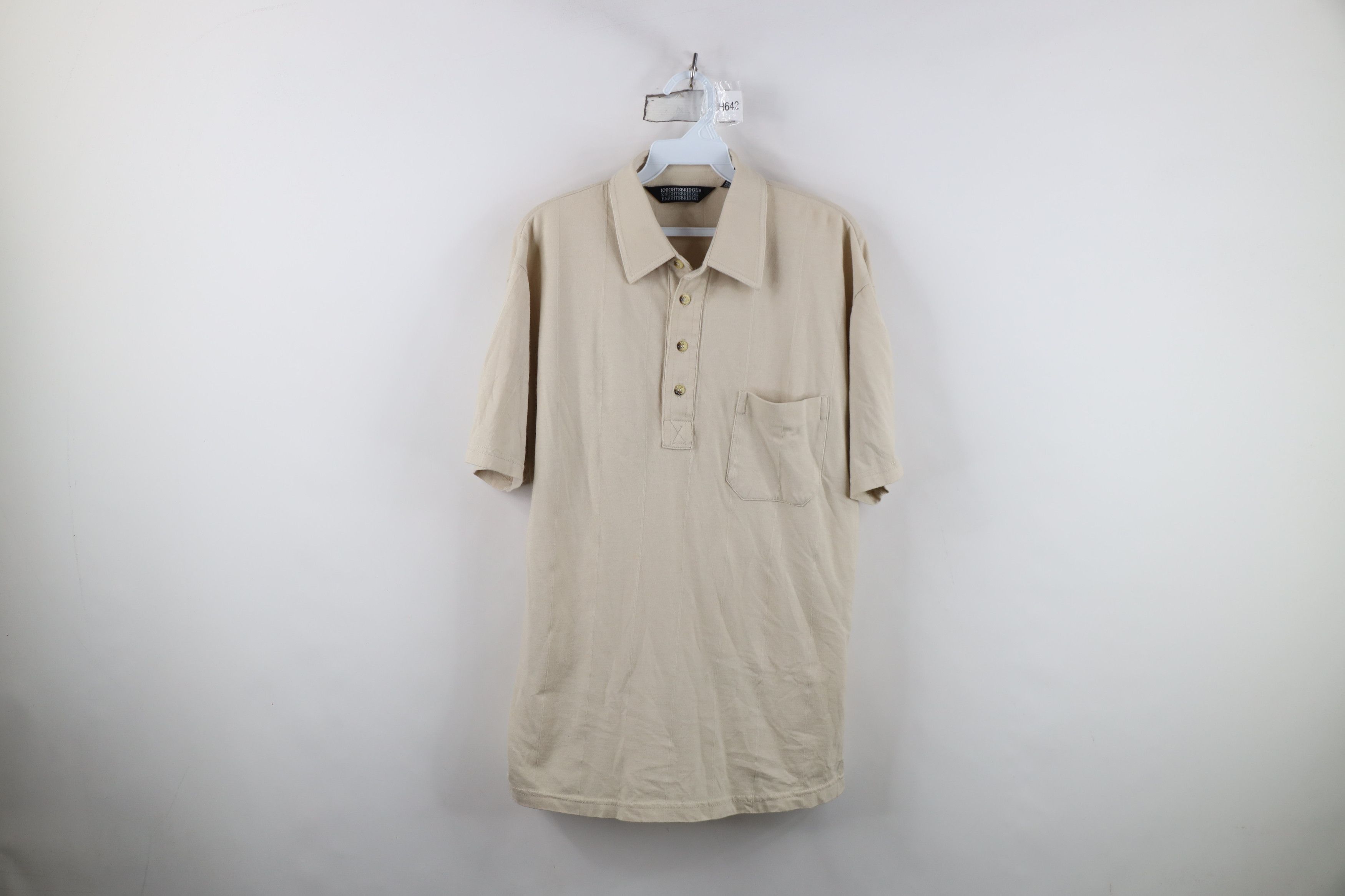Vintage Vintage 90s Streetwear Striped Short Sleeve Golf Polo Shirt Size US M / EU 48-50 / 2 - 1 Thumbnail