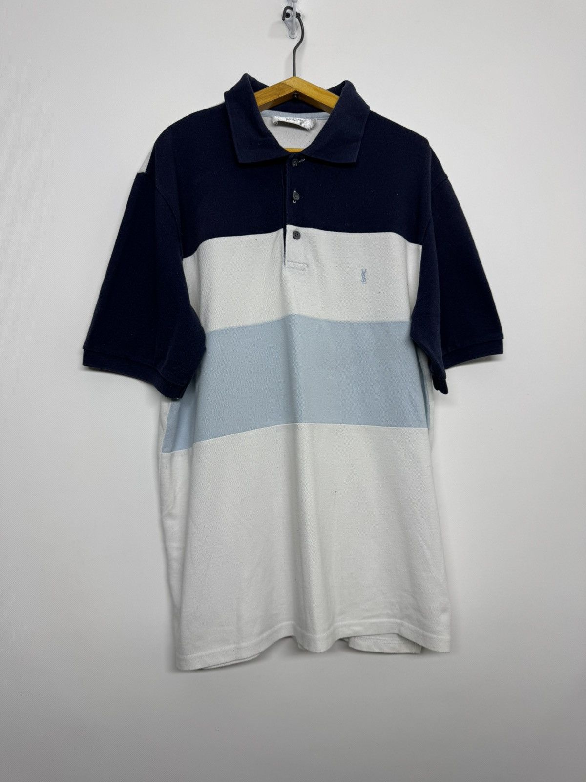 Yves Saint Laurent Vintage Yves Saint Laurent Polo Shirt Size US L / EU 52-54 / 3 - 3 Thumbnail