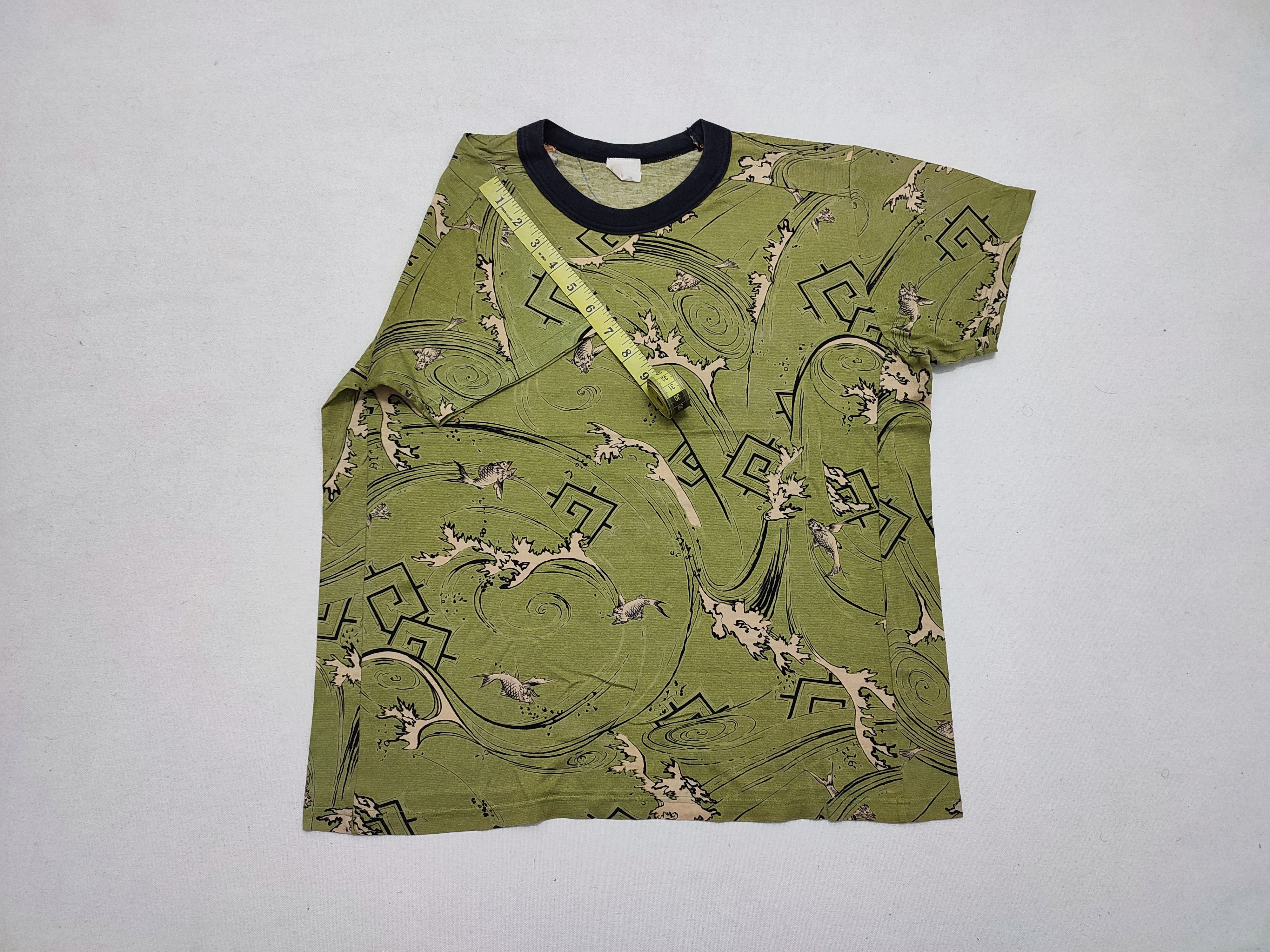 Dry Bones × Japanese Brand Dry Bones Japanese Art Koi Fish Crop Tee Size US M / EU 48-50 / 2 - 5 Thumbnail