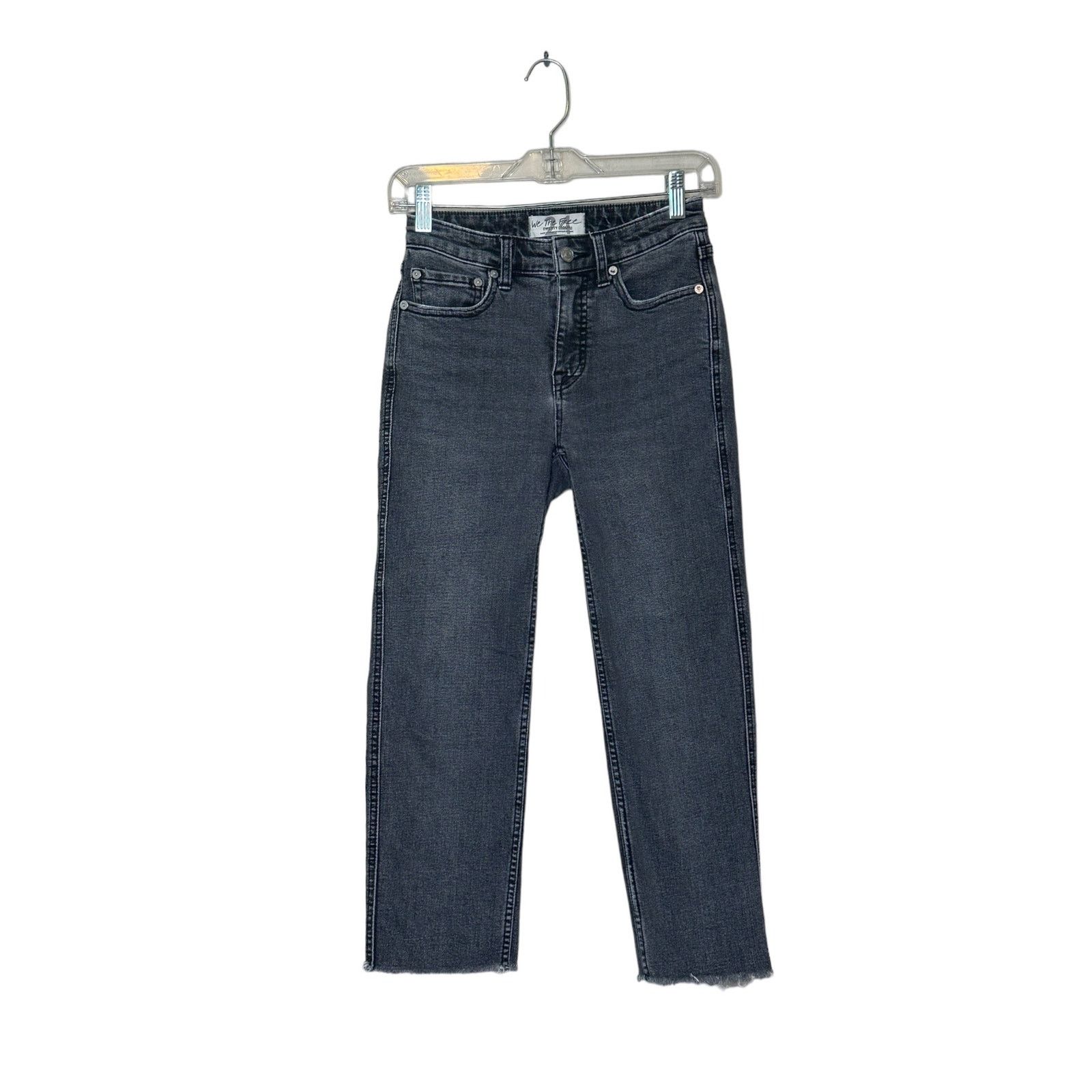 Free People We The Free black curvy ankle stretch jeans size 24 - 0 Size 25" / US 0 / IT 36 - 7 Thumbnail