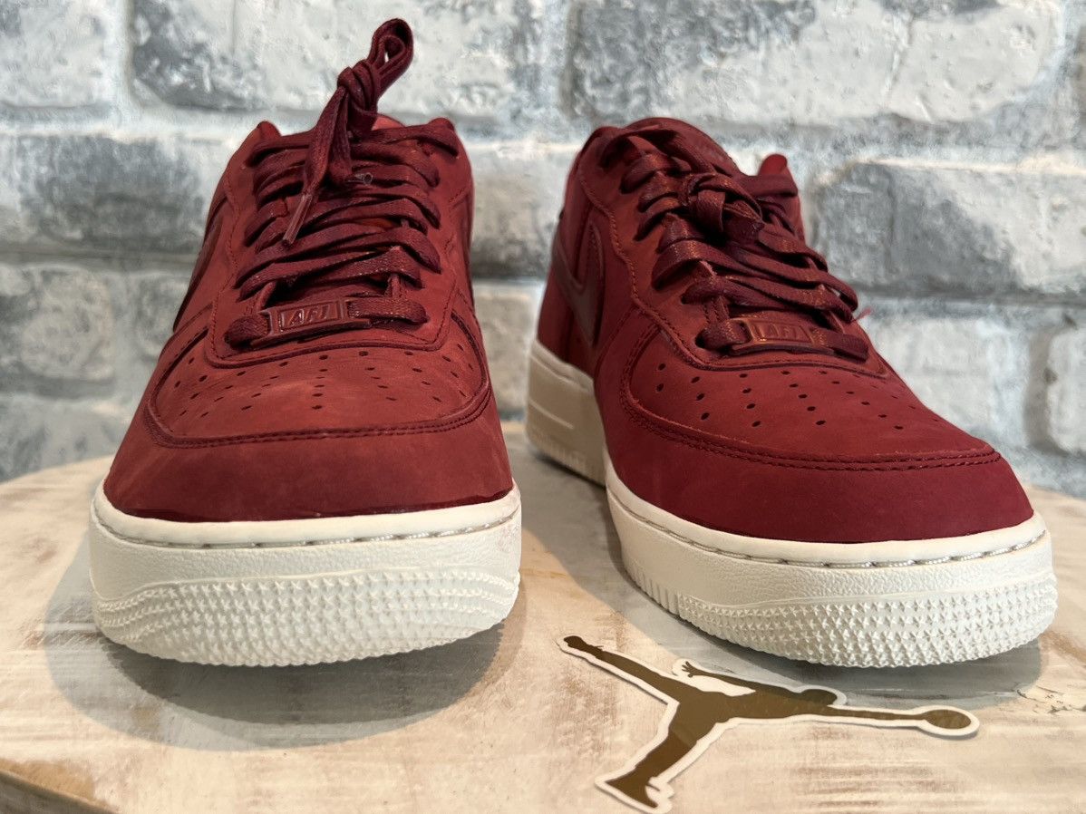 Nike Nike Air Force 1 Premium Team Red DR9503-600 Size 9.5m 11w Size US 9.5 / EU 42-43 - 4 Thumbnail