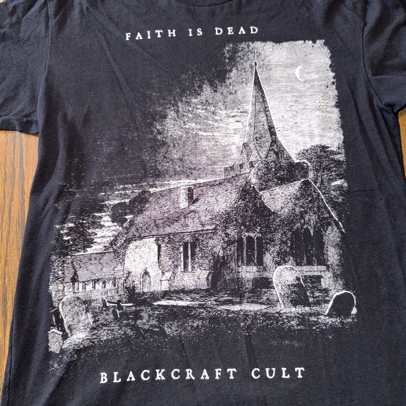 Vintage Blackcraft Cult Shirt Size Small Faith Is Dead Goth Punk Size US S / EU 44-46 / 1 - 2 Thumbnail