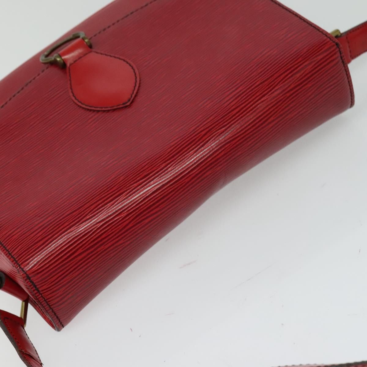 Louis Vuitton LOUIS VUITTON Epi Saint Cloud GM Shoulder Bag Red M52197 Size ONE SIZE - 6 Thumbnail