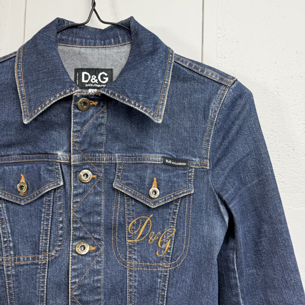 Dolce & Gabbana Vintage Jeans Jacket Dolce & Gabbana Avant Garde Size XS / US 0-2 / IT 36-38 - 3 Thumbnail