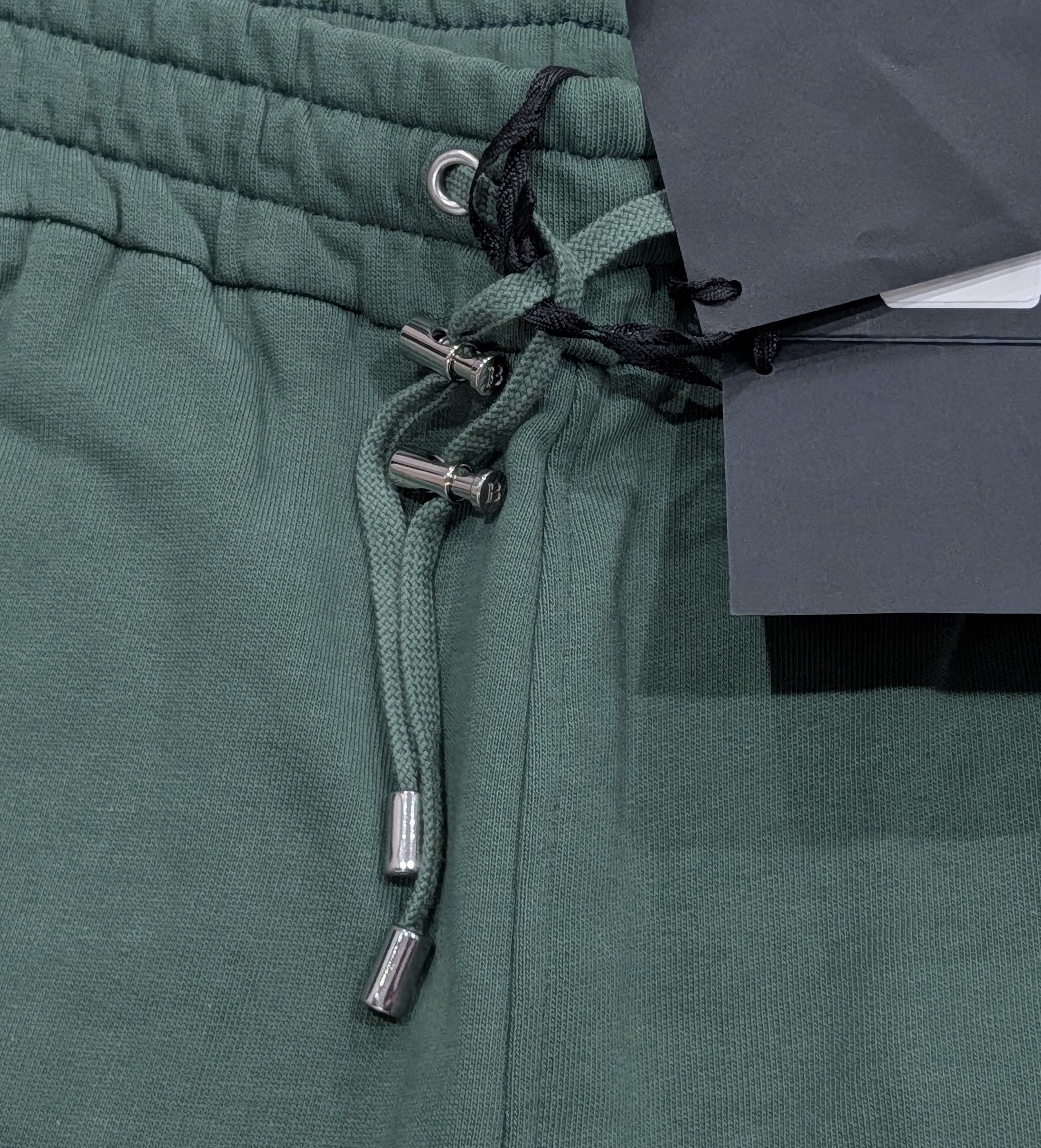 Balmain BALMAIN Flocked Logo Print Jogger Pants Green Small Size US 30 / EU 46 - 4 Thumbnail
