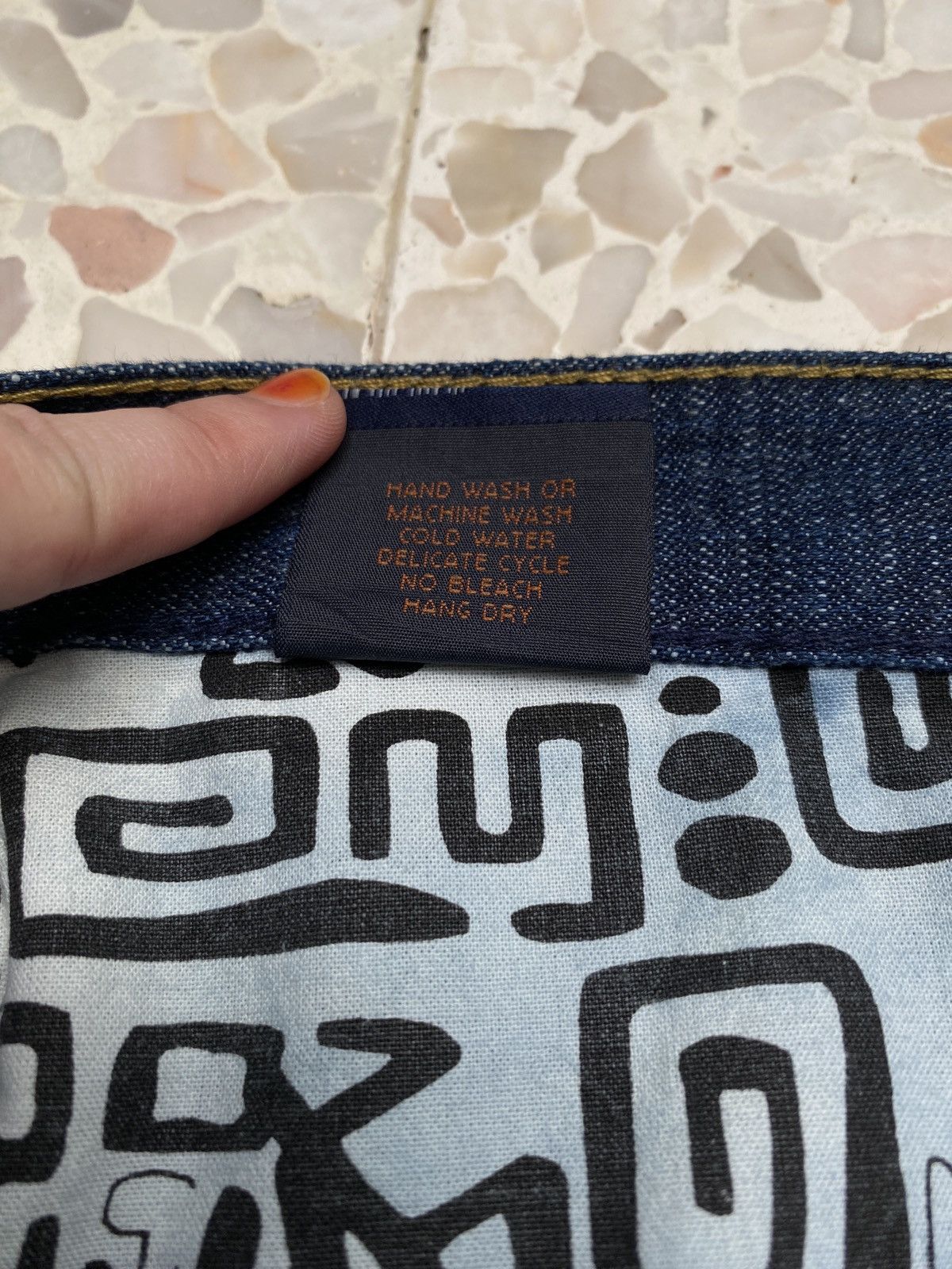 Designer × Japanese Brand × Vintage Vintage Japanese Brand Mizkeen Baggy Jeans 2000s Size US 44 / EU 60 - 10 Thumbnail