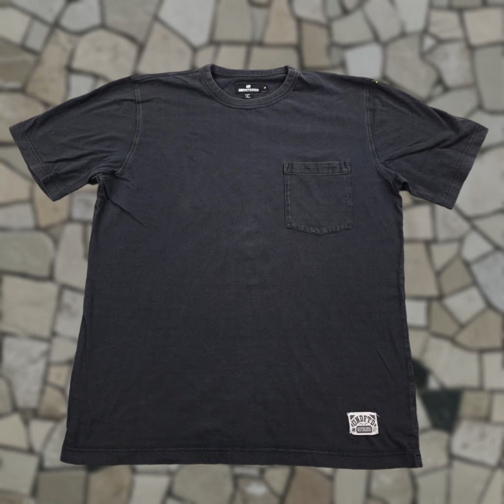 Undefeated Undefeated Shirt Mens Medium Black Pocket UNDFTD Ruthless 07 Streetwear Skate Short Sleeve Crew Neck Cotton Graphic Print T-Shirt Vintage No Size US M / EU 48-50 / 2 - 1 Thumbnail