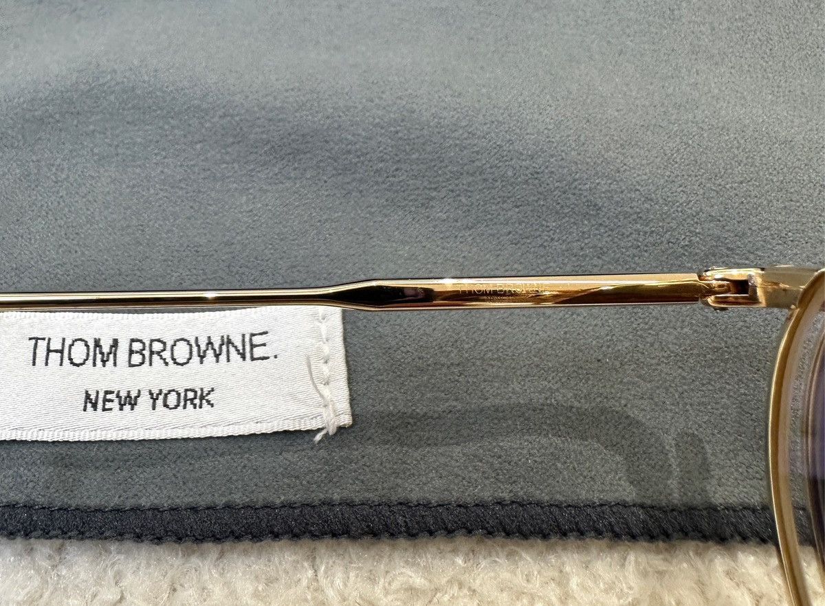 Thom Browne Thom Browne sunglasses flipped glasses Size ONE SIZE - 6 Thumbnail