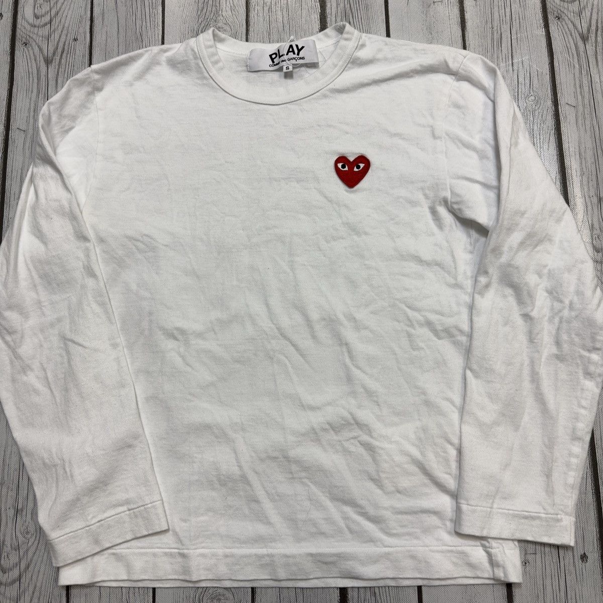 Comme des Garcons PLAY Comme des Garçons Play long sleeve tee Size US S / EU 44-46 / 1 - 3 Thumbnail
